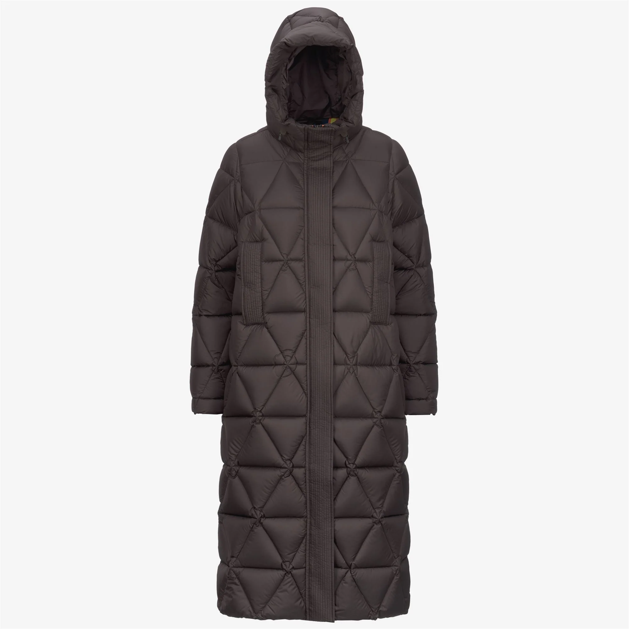 RUENNE THERMO MICROFIBER - Jackets - Long - Woman - BLACK OLIVE COMBO