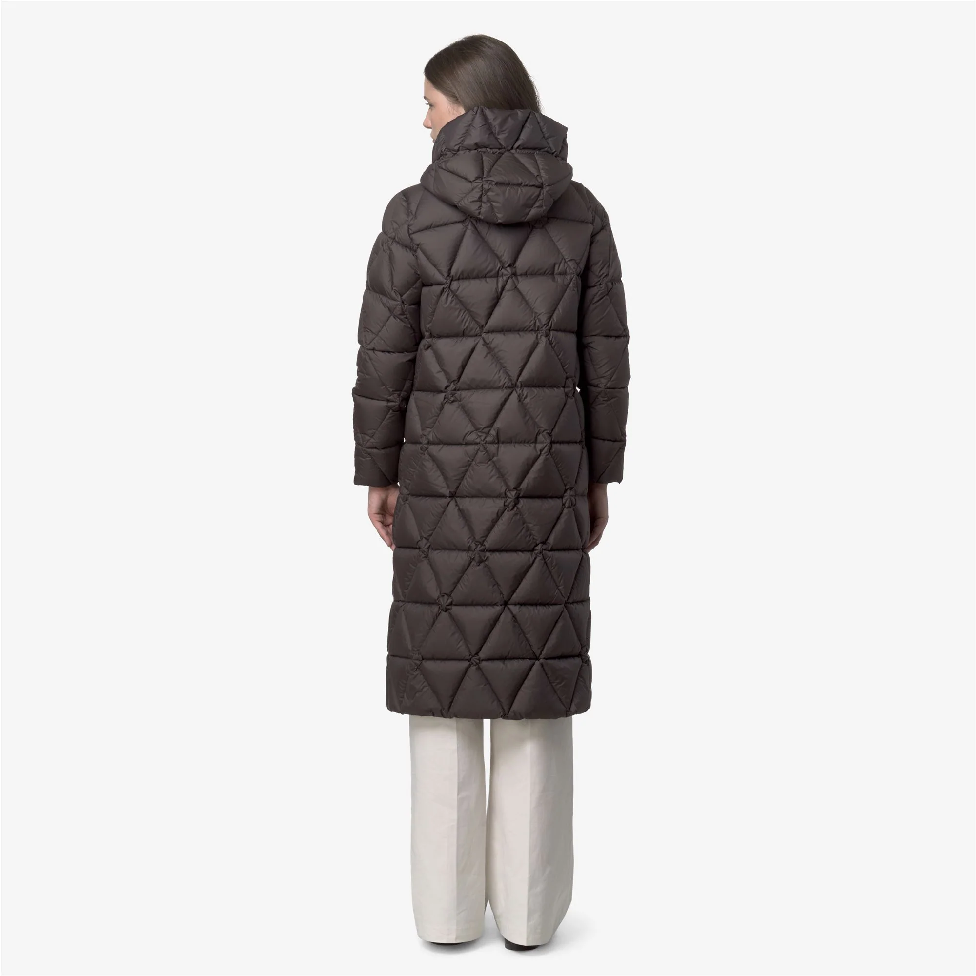 RUENNE THERMO MICROFIBER - Jackets - Long - Woman - BLACK OLIVE COMBO - Image 5