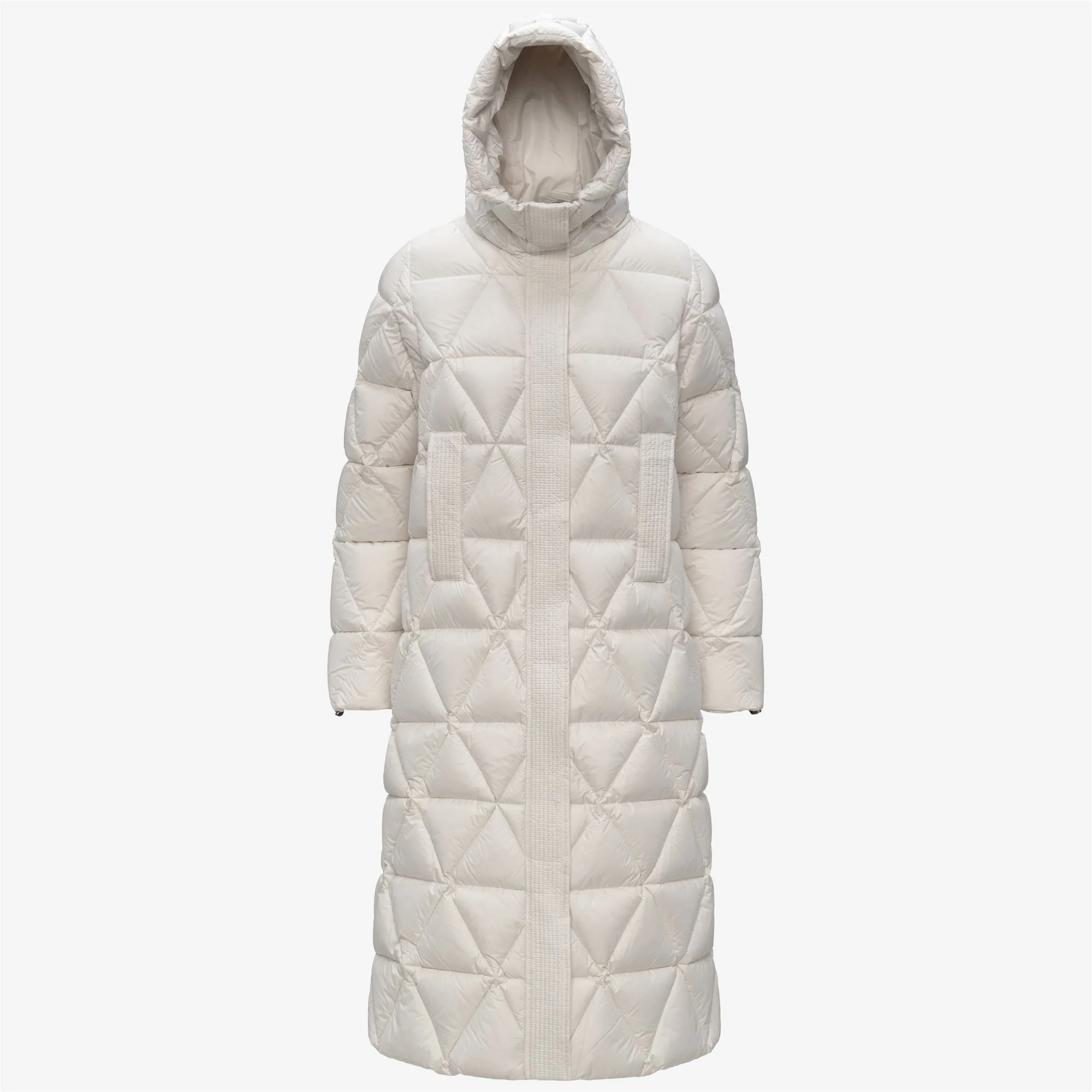 RUENNE THERMO MICROFIBER - Jackets - Long - Woman - WHITE GARDENIA COMBO
