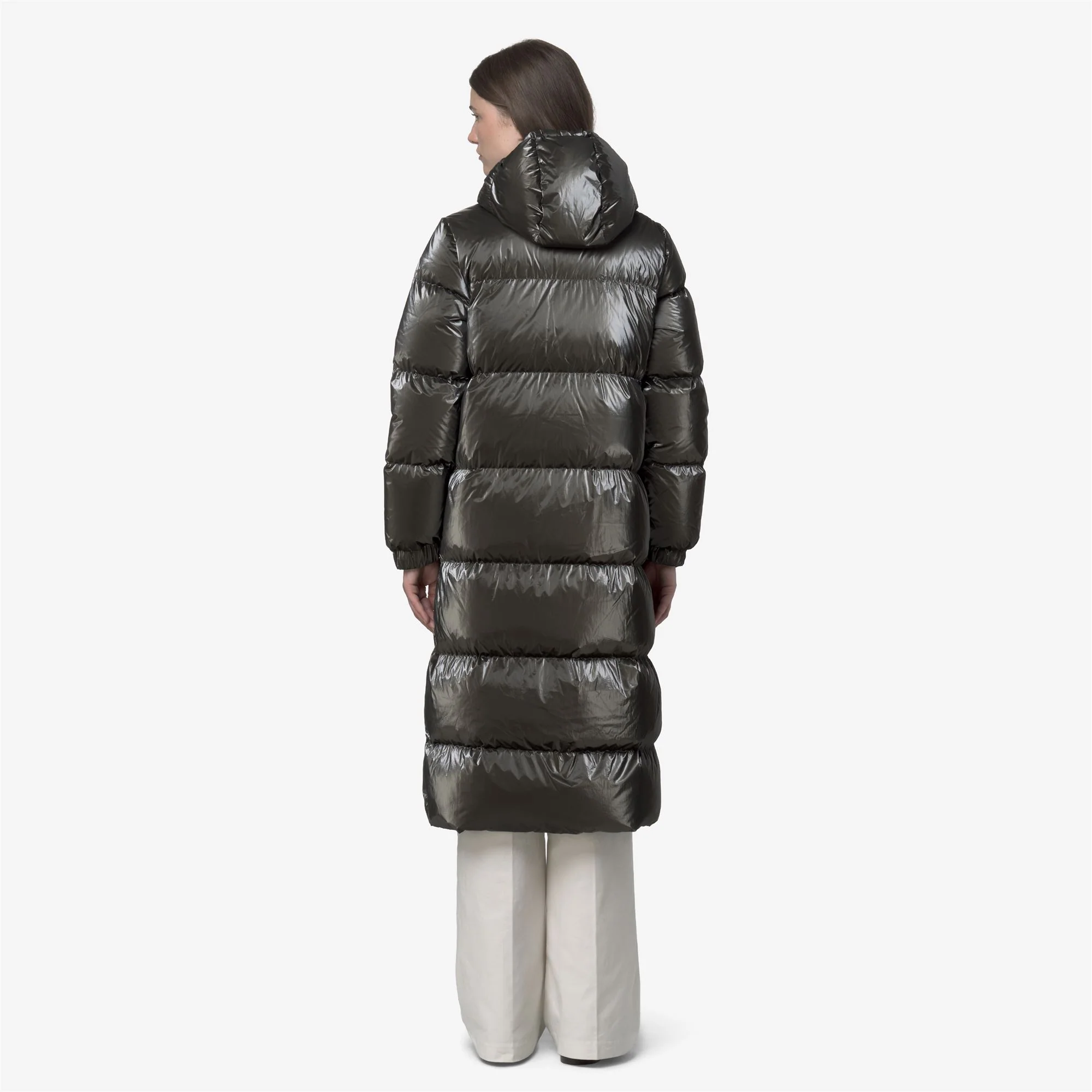 RUENNE THERMO PEARLY - Jackets - Long - Woman - BLACK OLIVE COMBO - Image 5