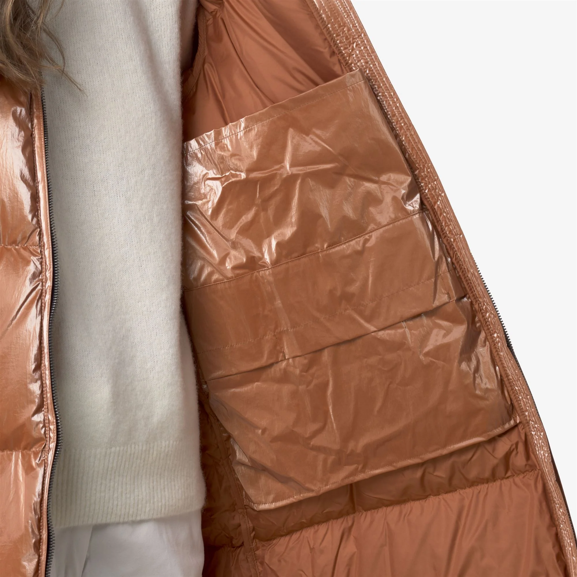 RUENNE THERMO PEARLY - Jackets - Long - Woman - ORANGE - Image 2