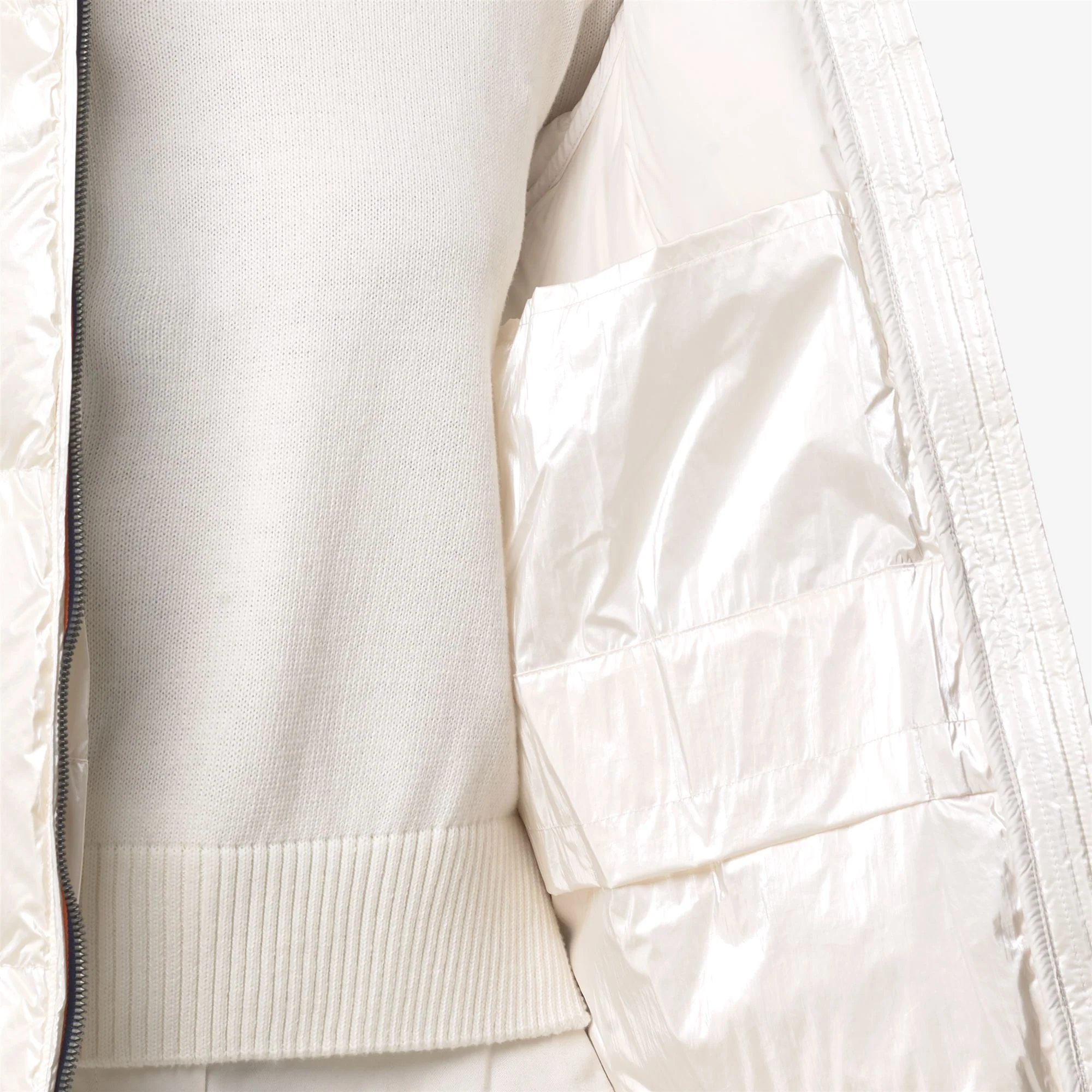 RUENNE THERMO PEARLY - Jackets - Long - Woman - WHITE GARDENIA COMBO - Image 2