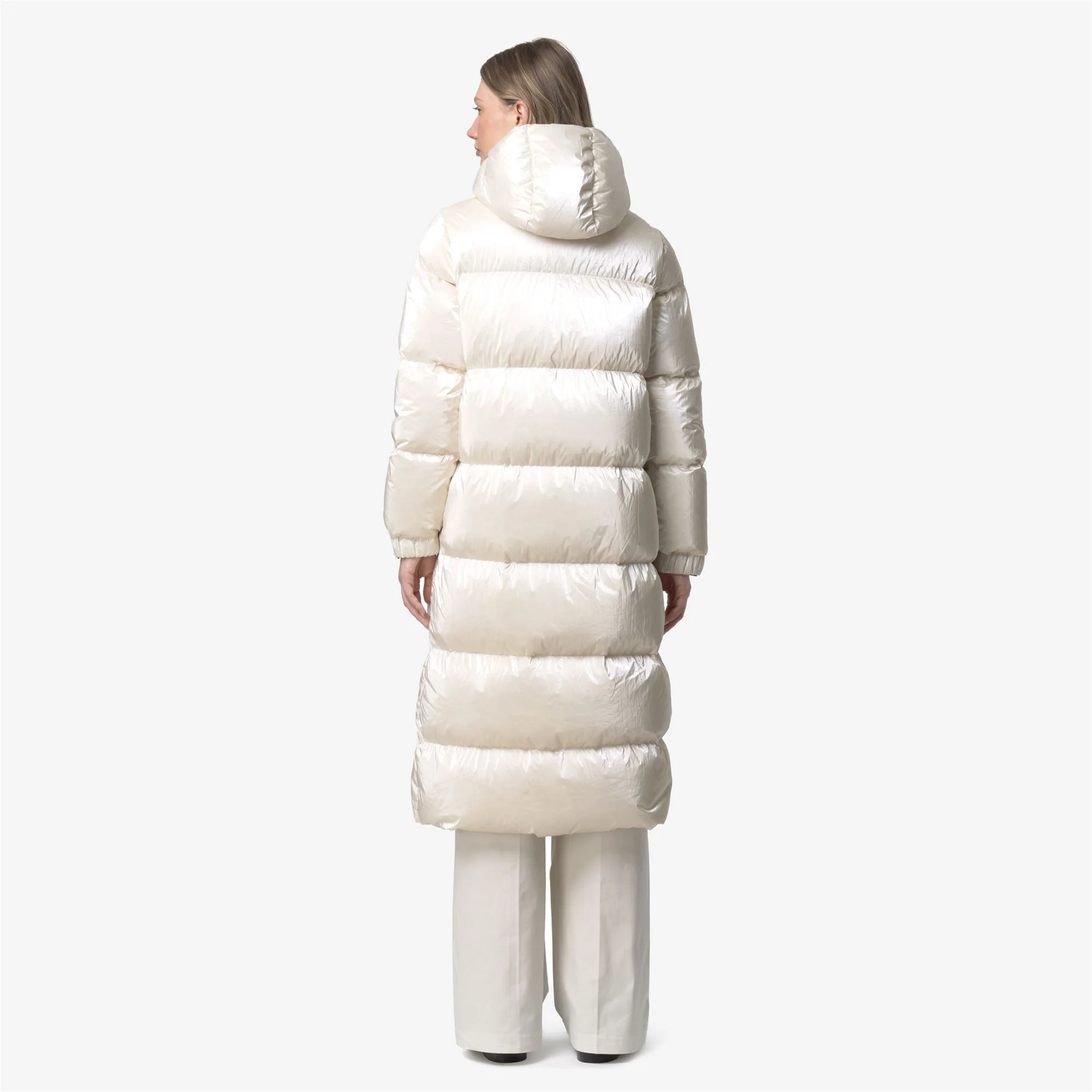 RUENNE THERMO PEARLY - Jackets - Long - Woman - WHITE GARDENIA COMBO - Image 5