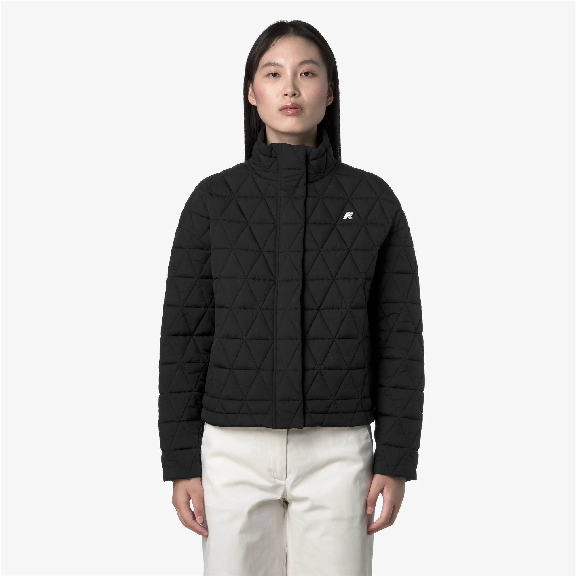 SABRINA DIAMOND QUILTED WARM - Jackets - Short - Woman - BLACK PURE - Image 3