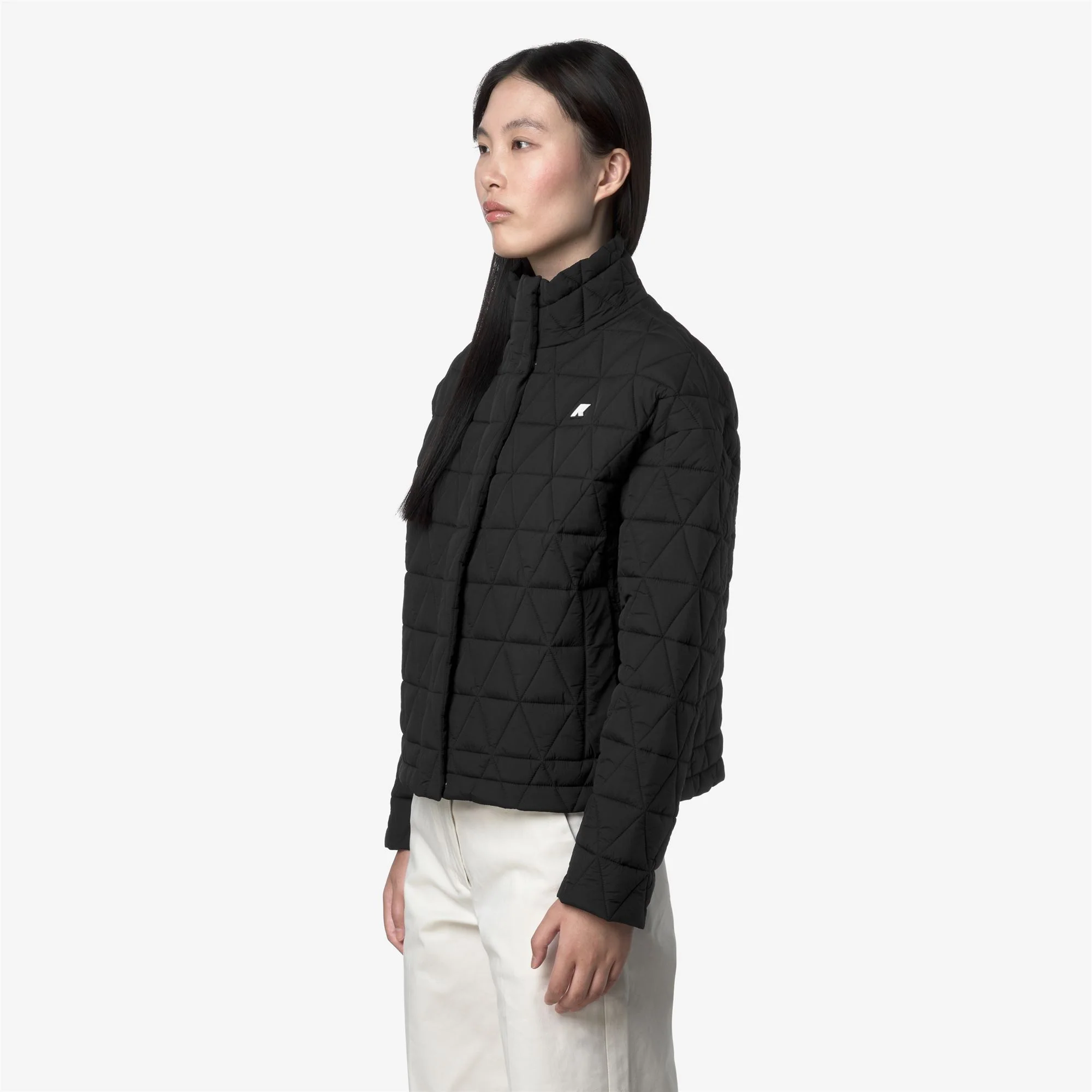 SABRINA DIAMOND QUILTED WARM - Jackets - Short - Woman - BLACK PURE - Image 4