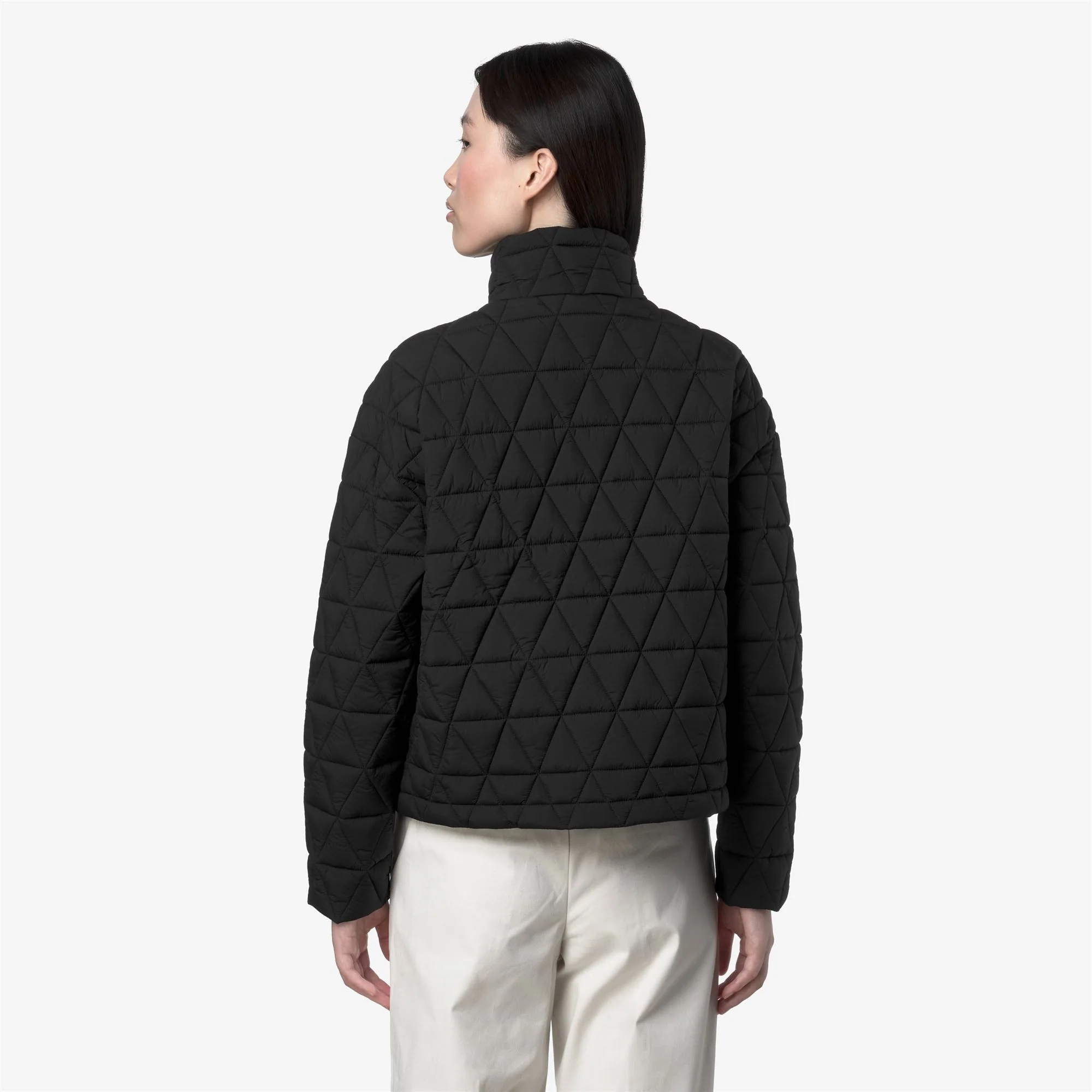 SABRINA DIAMOND QUILTED WARM - Jackets - Short - Woman - BLACK PURE - Image 5