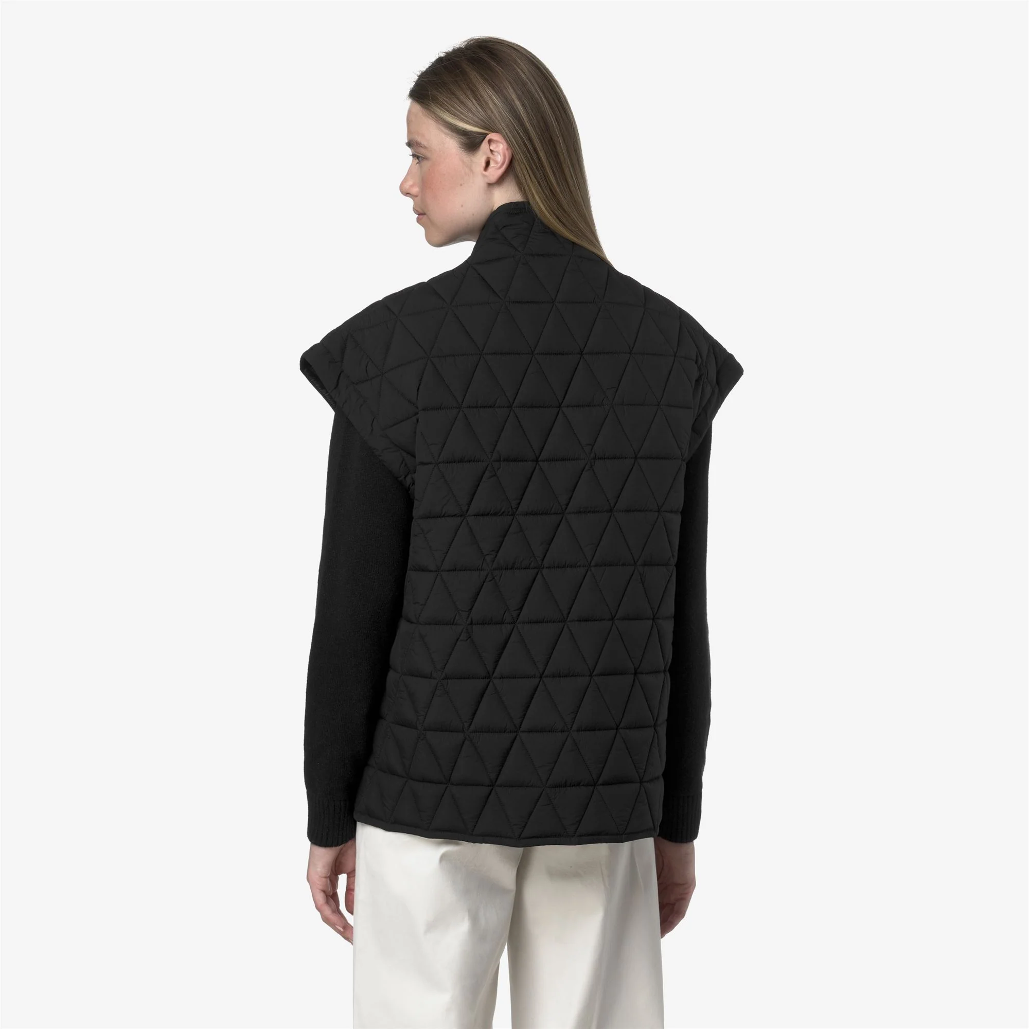 SALOIRE DIAMOND QUILTED WARM AF - Jackets - Vest - Woman - BLACK PURE - Image 5