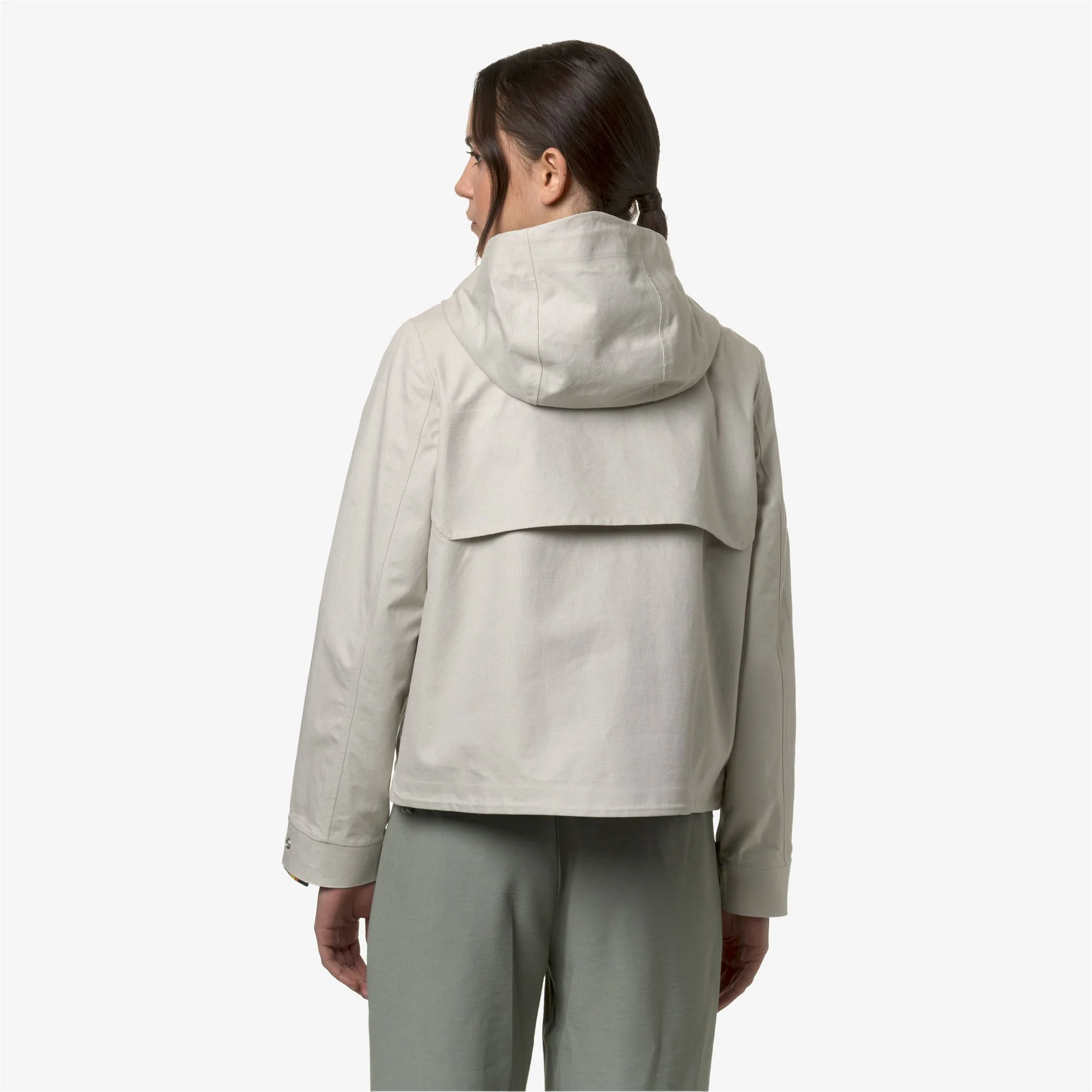 SARTHE LINEN BLEND 2L - Jackets - Short - Woman - BEIGE LT-SILVER - Image 5