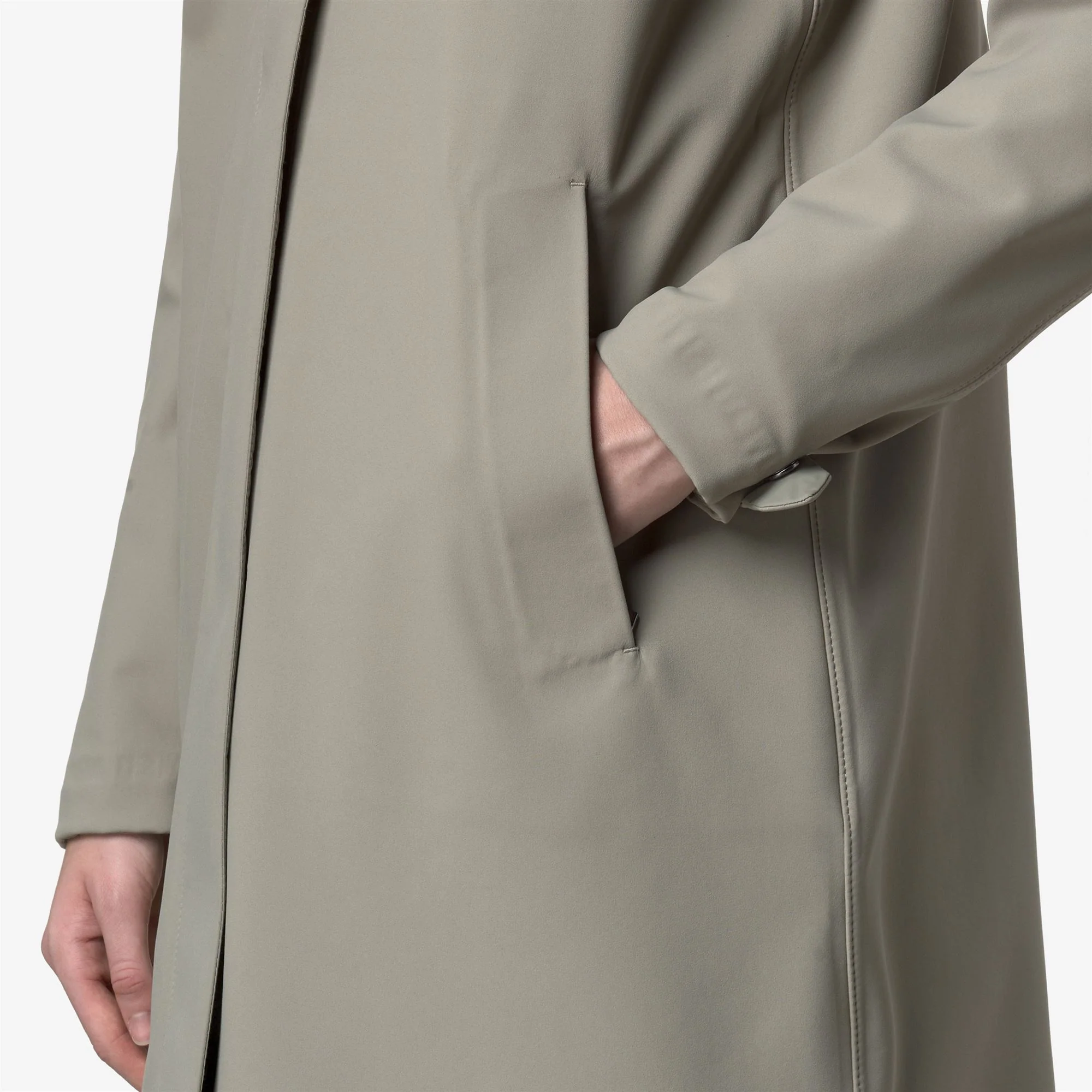 SONDRE BONDED - Jackets - Mid - Woman - GREEN OAK-BLUE DEPTH - Image 2