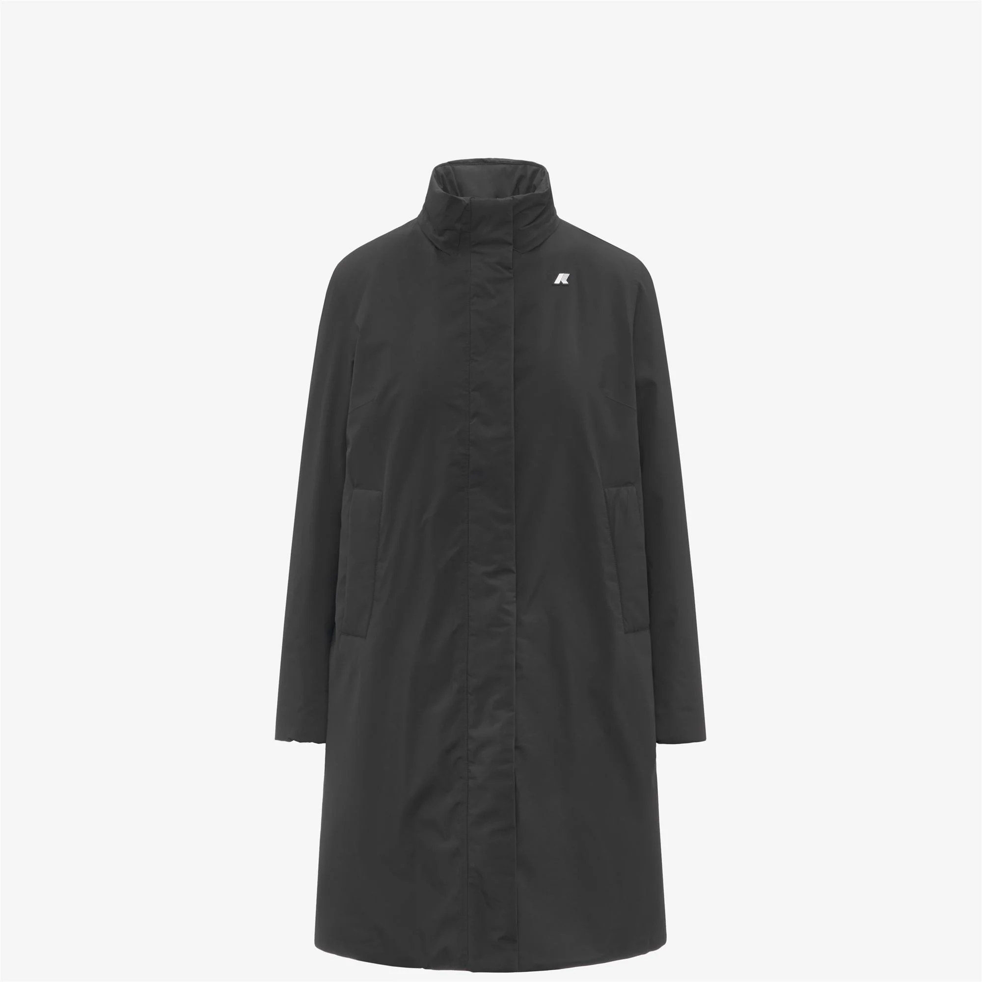 SONJA SOFT TOUCH MARMOTTA - Jackets - Long - Woman - BLACK PURE-BLUE AIRFORCE - Image 2