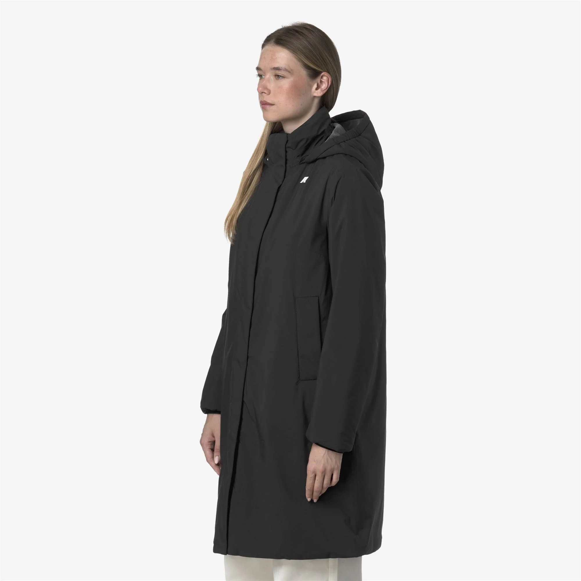 SONJA SOFT TOUCH MARMOTTA - Jackets - Long - Woman - BLACK PURE-BLUE AIRFORCE - Image 5