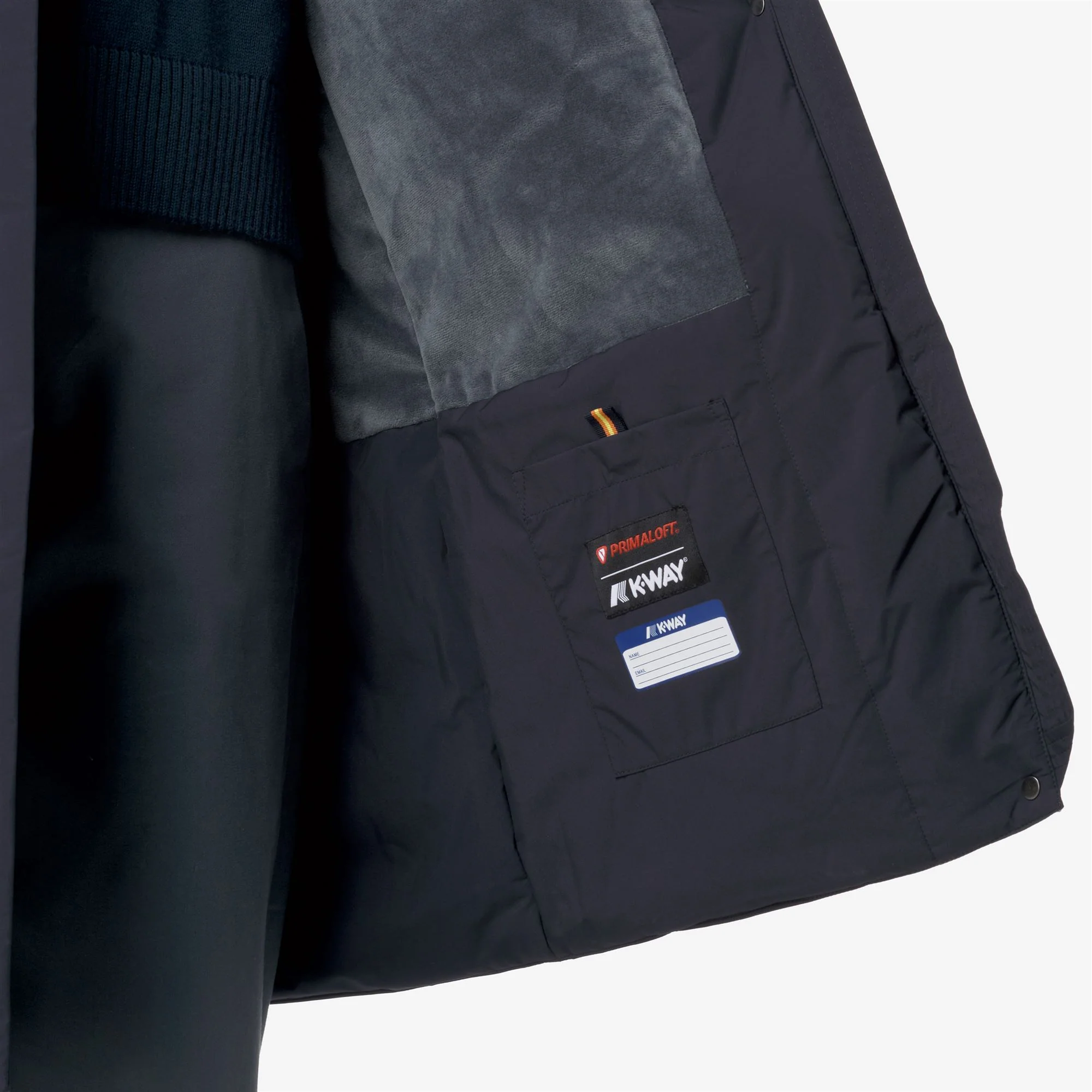 SONJA SOFT TOUCH MARMOTTA - Jackets - Long - Woman - BLUE D-BLUE A - Image 3