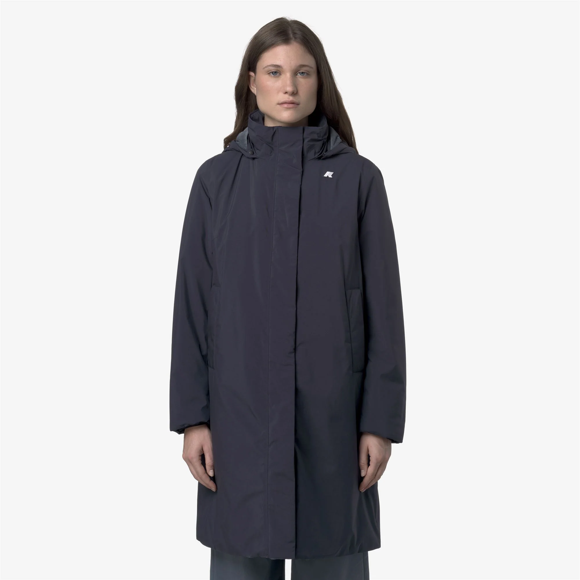 SONJA SOFT TOUCH MARMOTTA - Jackets - Long - Woman - BLUE D-BLUE A - Image 4