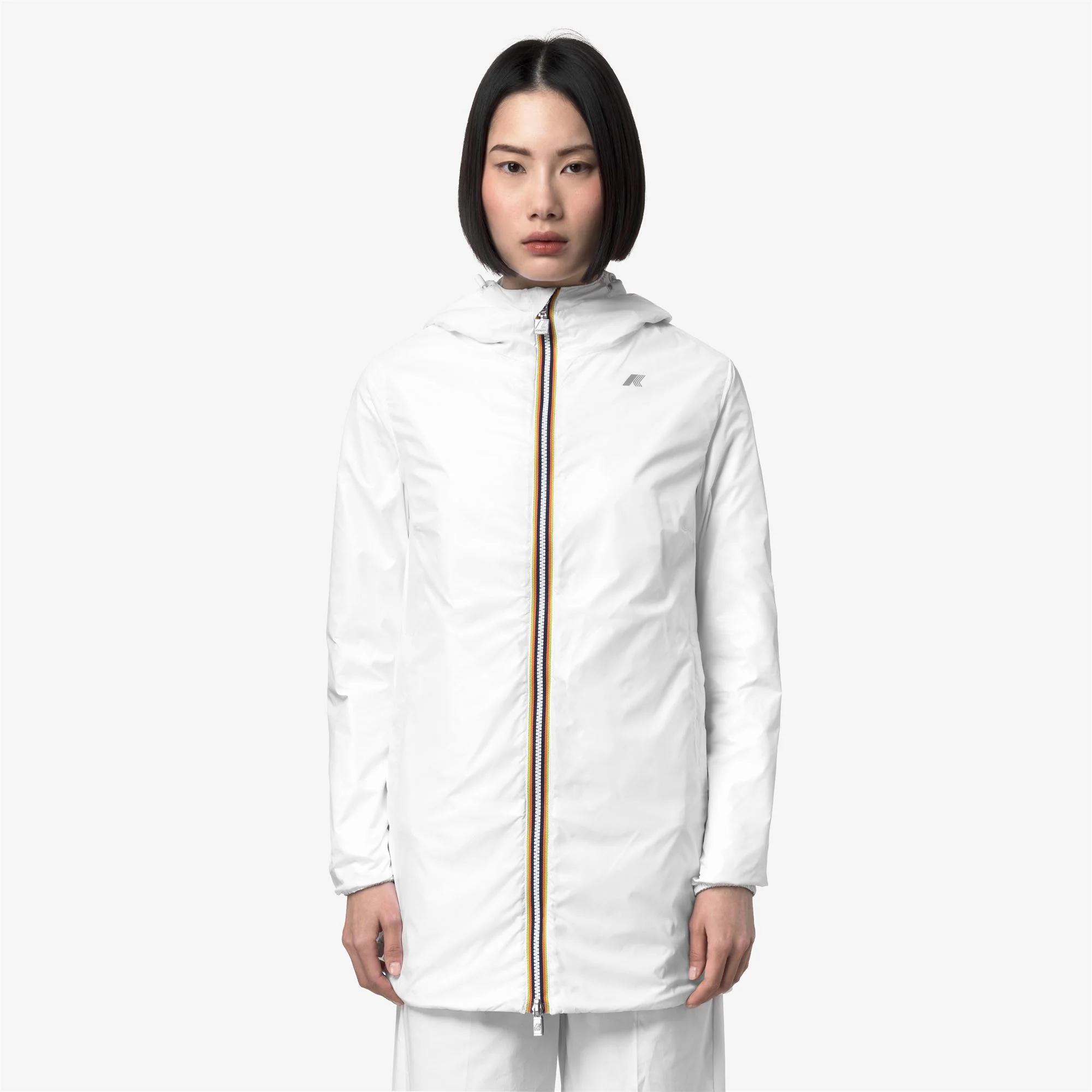 SOPHIE PLUS.2 REVERSIBLE - Jackets - Mid - Woman - BEIGE LT-WHITE - Image 3