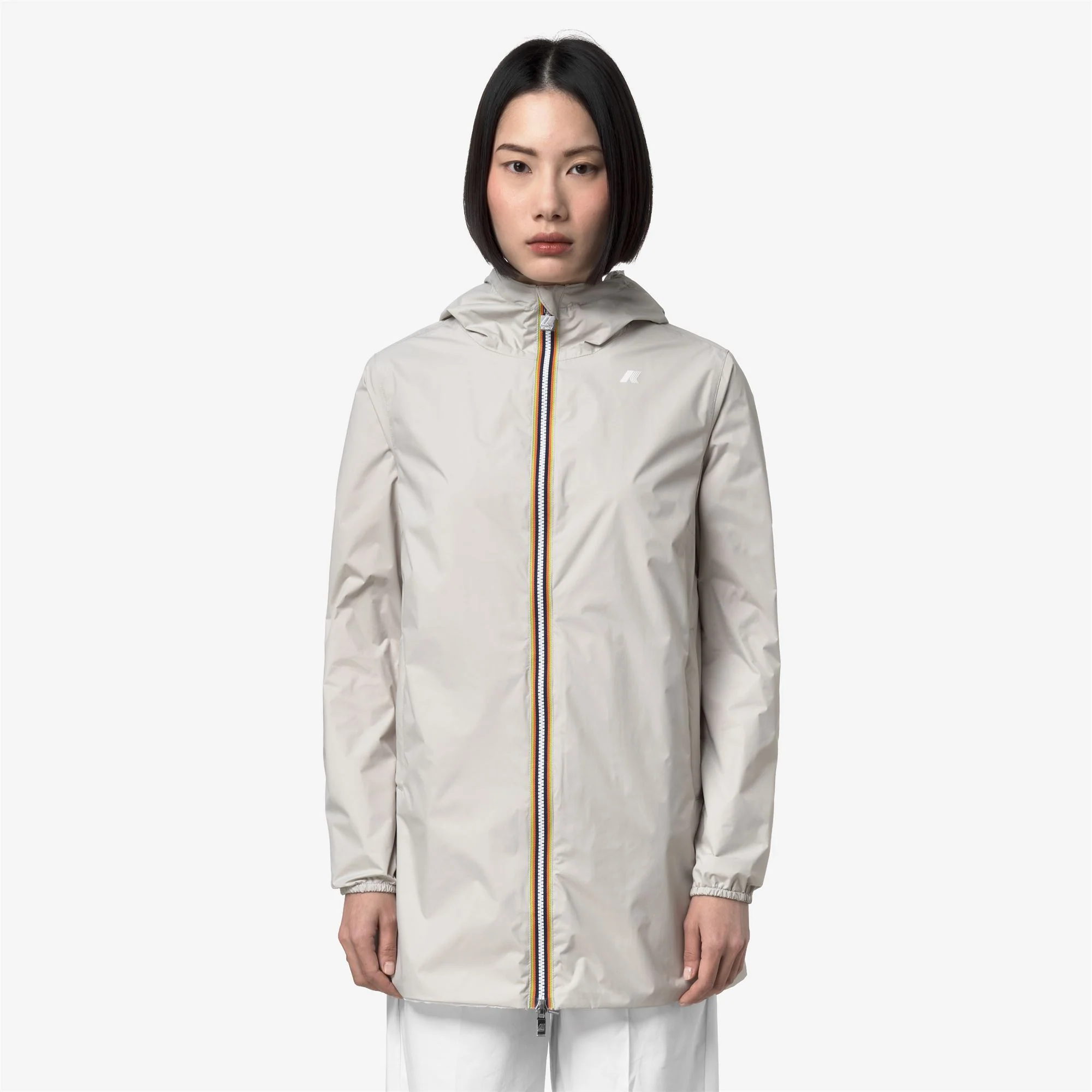 SOPHIE PLUS.2 REVERSIBLE - Jackets - Mid - Woman - BEIGE LT-WHITE - Image 4