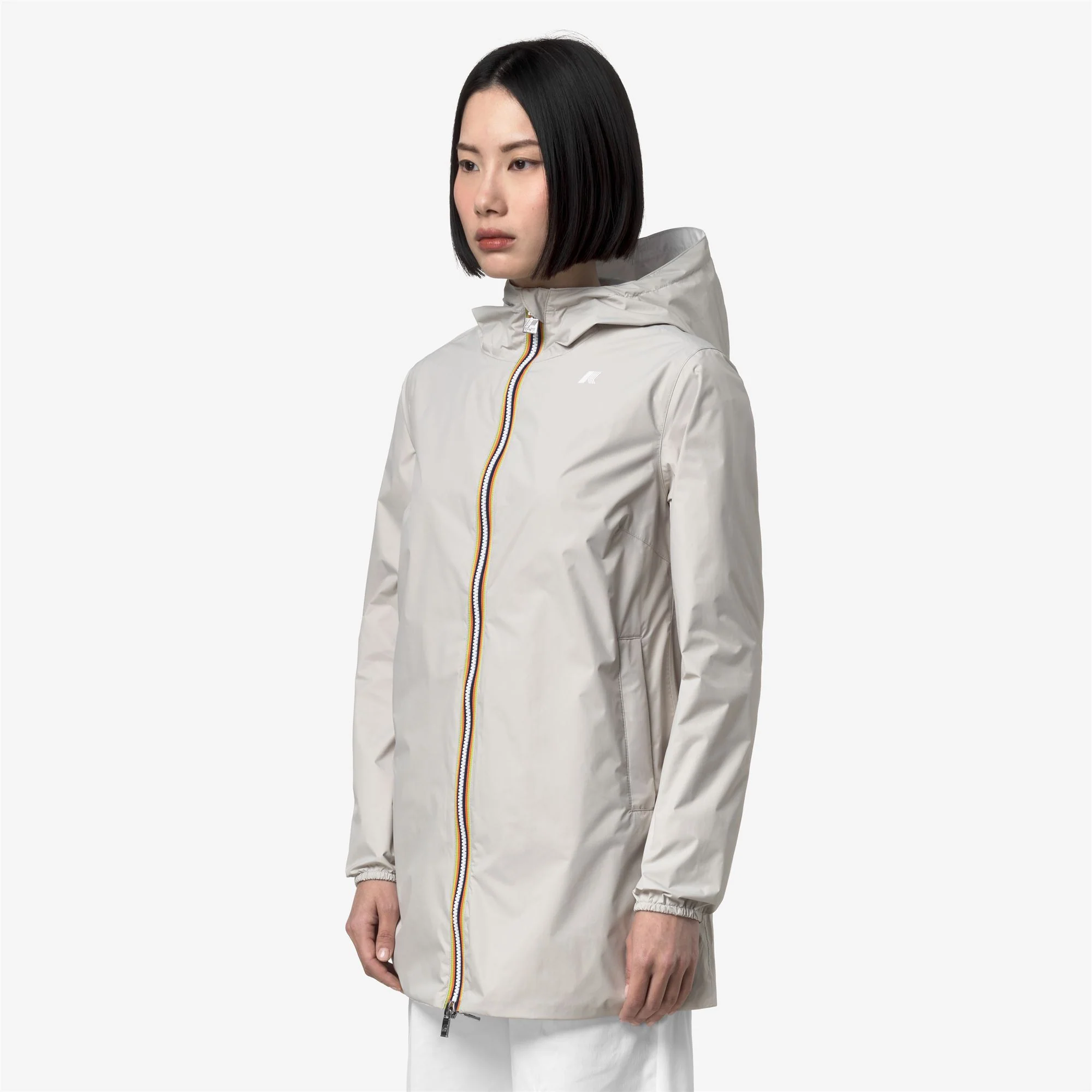 SOPHIE PLUS.2 REVERSIBLE - Jackets - Mid - Woman - BEIGE LT-WHITE - Image 5