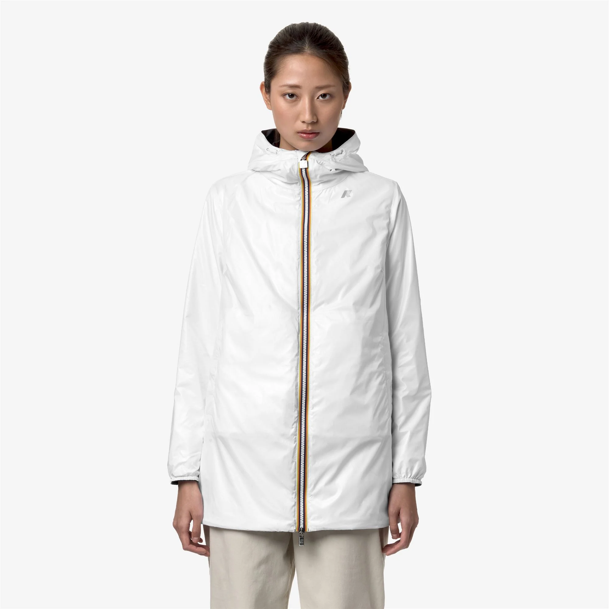SOPHIE PLUS.2 REVERSIBLE - Jackets - Mid - Woman - BLACK P-WHITE - Image 3