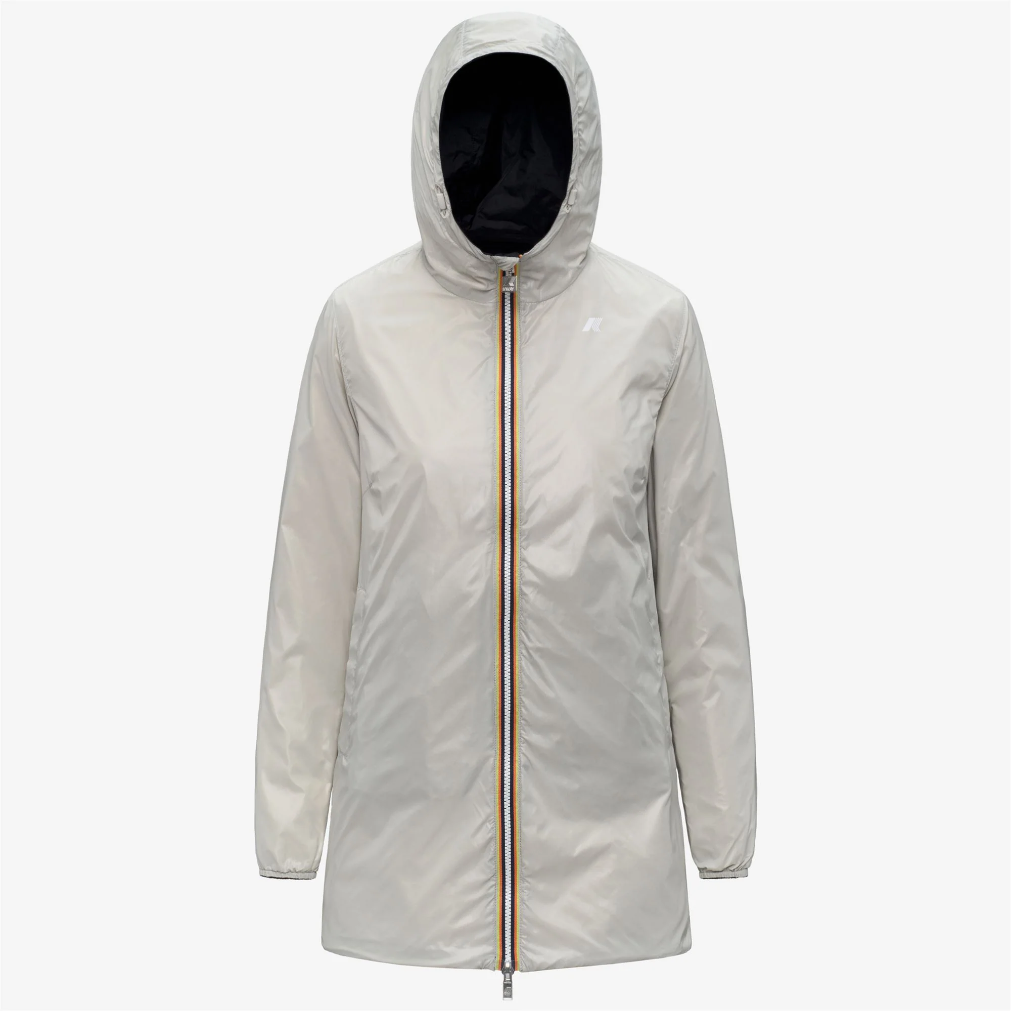 SOPHIE PLUS.2 REVERSIBLE - Jackets - Mid - Woman - BLACK PURE-BEIGE LT - Image 2