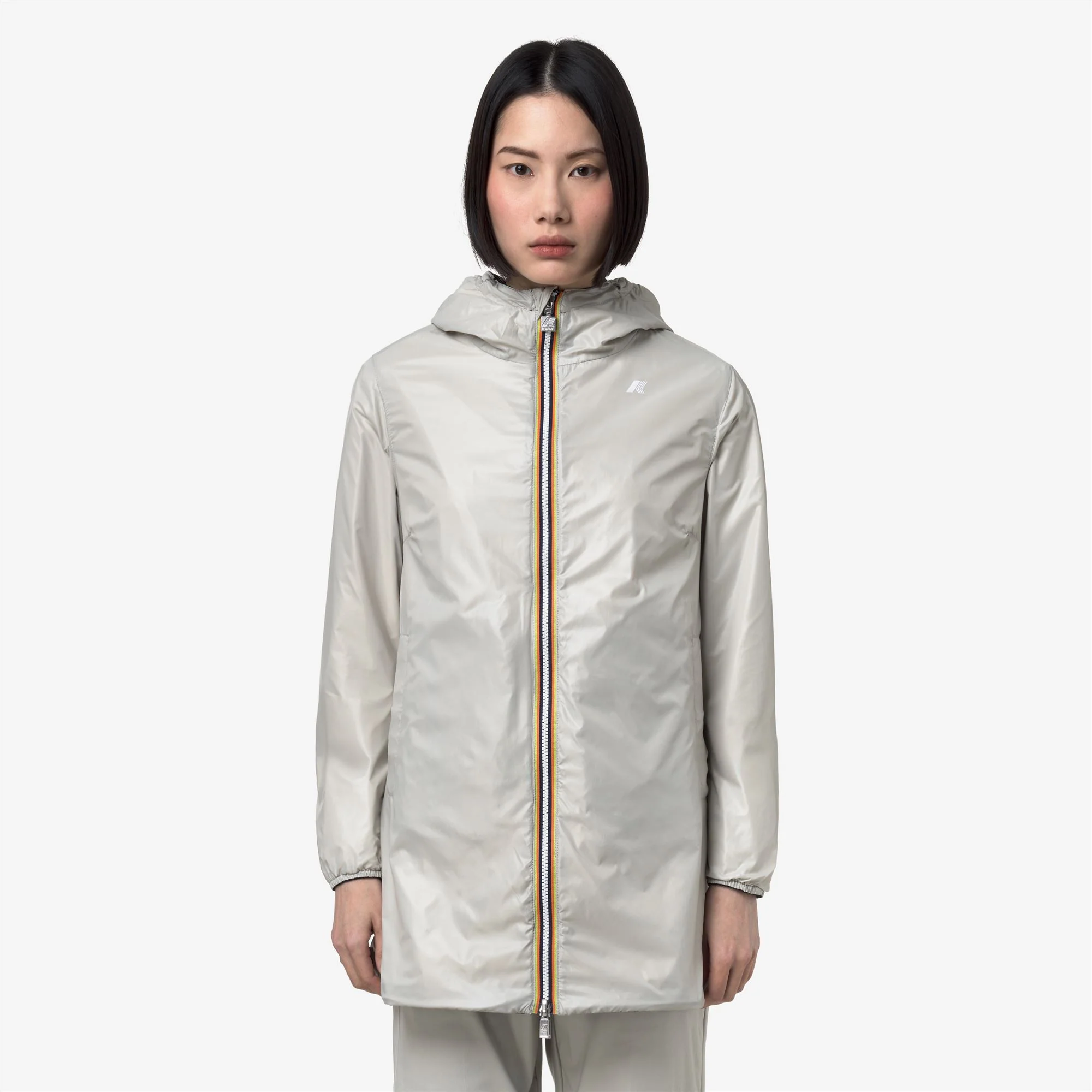 SOPHIE PLUS.2 REVERSIBLE - Jackets - Mid - Woman - BLACK PURE-BEIGE LT - Image 3