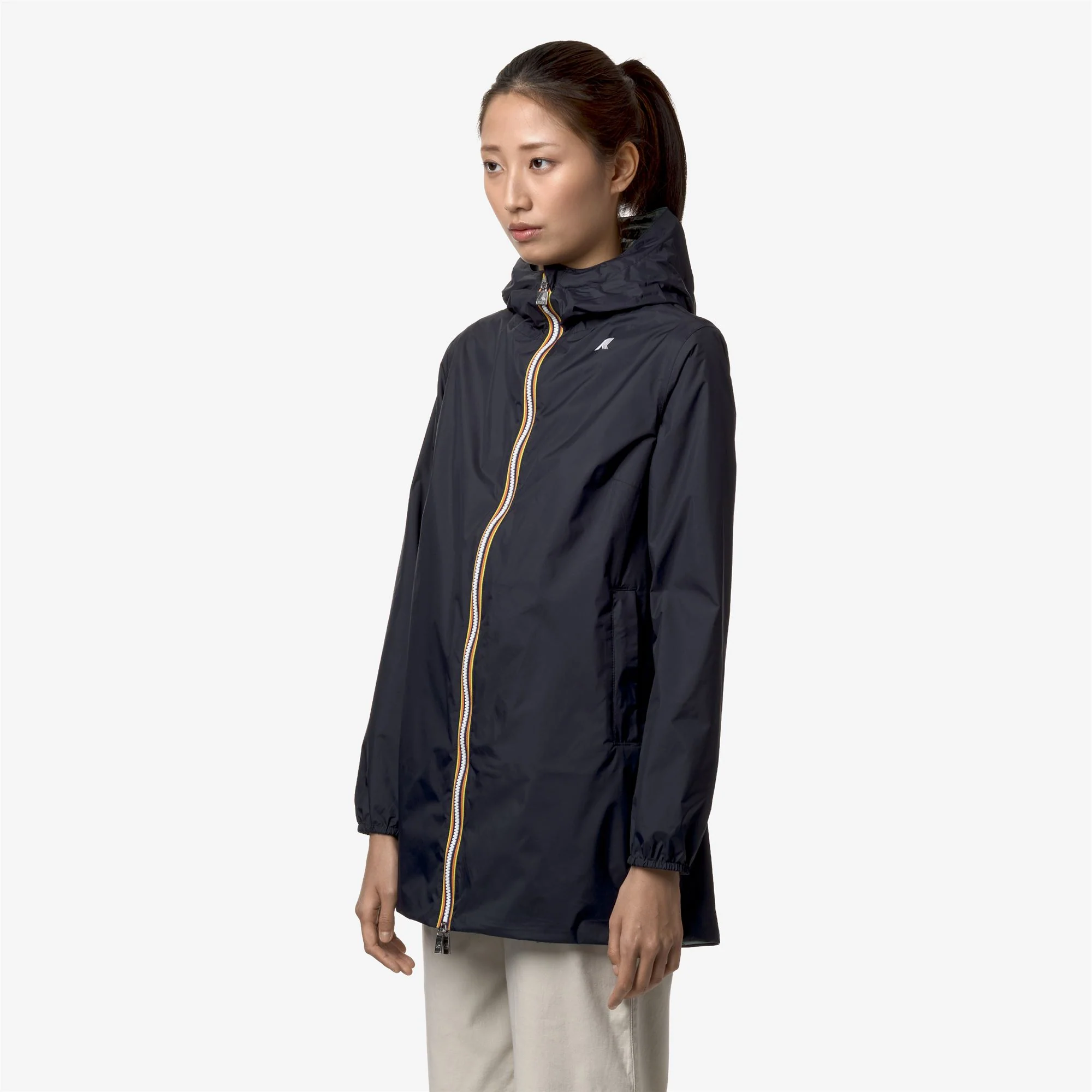 SOPHIE PLUS.2 REVERSIBLE - Jackets - Mid - Woman - BLUE D-GREEN P - Image 5