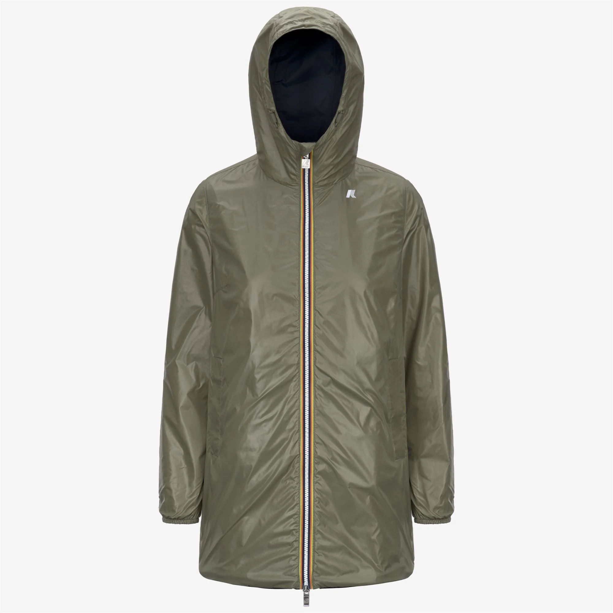 SOPHIE PLUS.2 REVERSIBLE - Jackets - Mid - Woman - BLUE DEPTH-GREEN LICHEN - Image 2