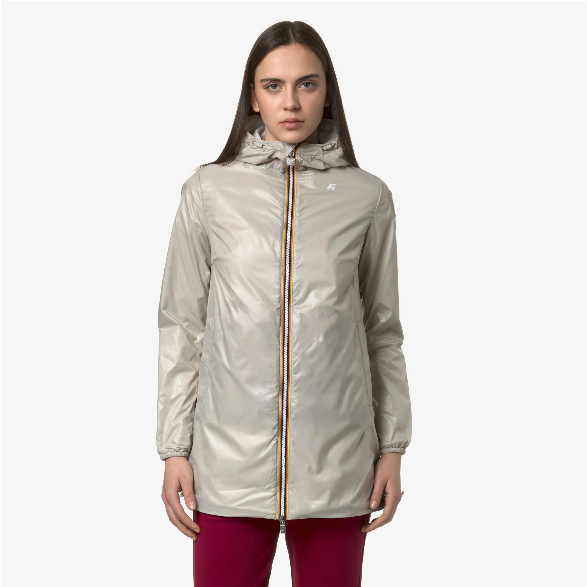 SOPHIE PLUS.2 REVERSIBLE - Jackets - Mid - Woman - WHITE-BEIGE - Image 3