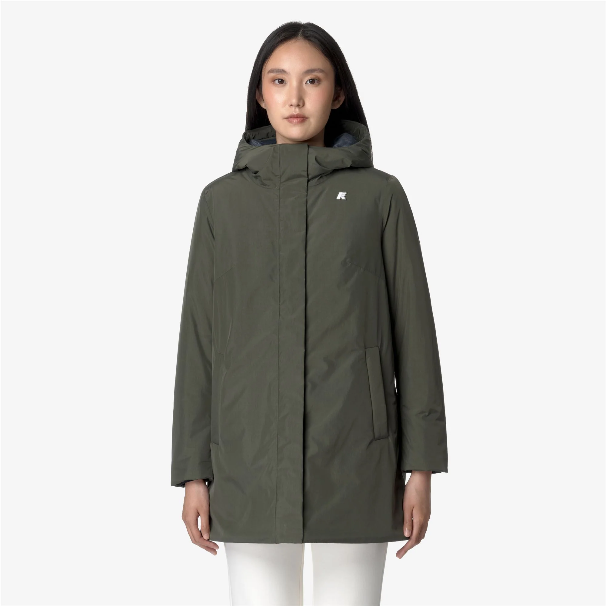 SOPHIE SOFT TOUCH MARMOTTA - Jackets - Mid - Woman - GREEN B-BLUE A - Image 3