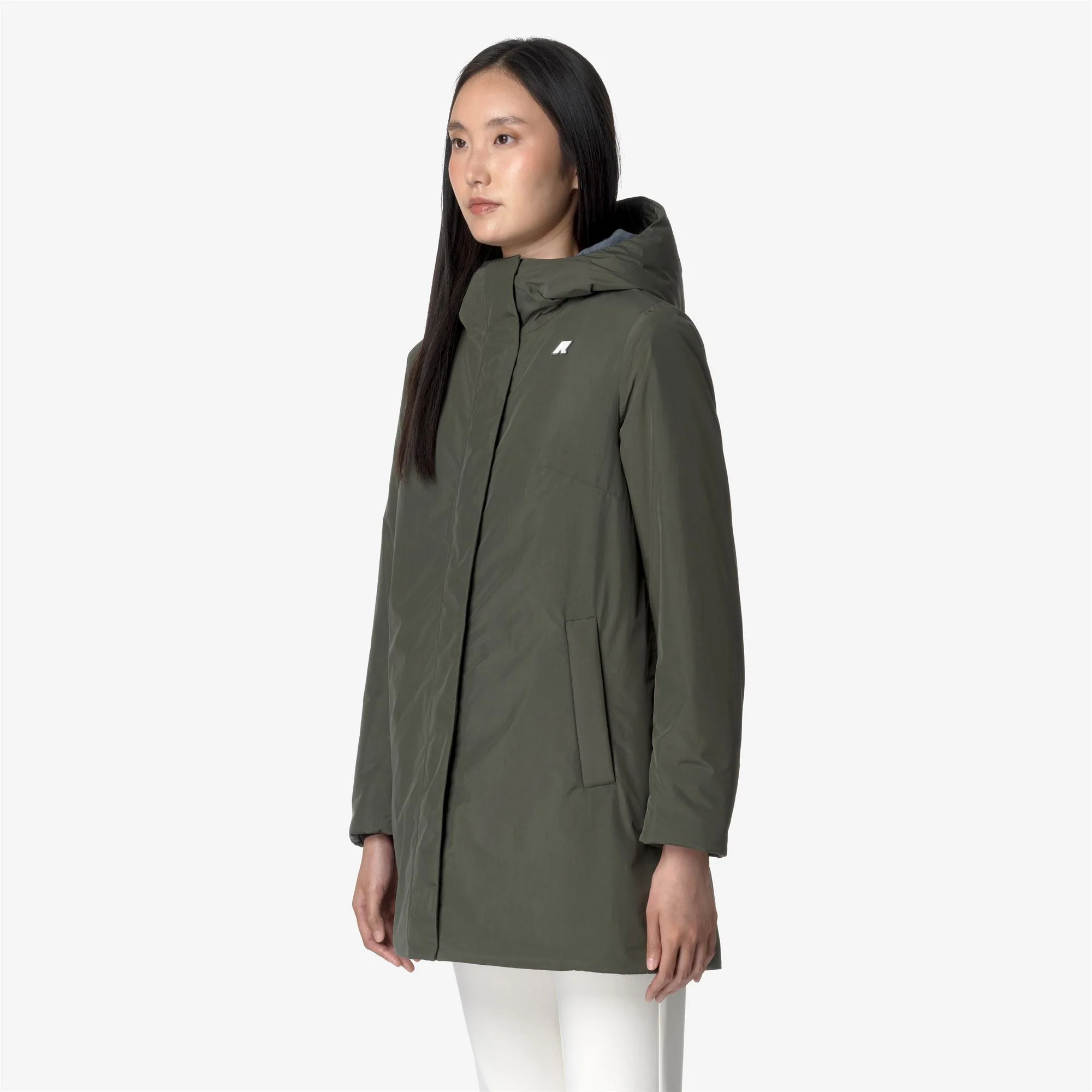 SOPHIE SOFT TOUCH MARMOTTA - Jackets - Mid - Woman - GREEN B-BLUE A - Image 4
