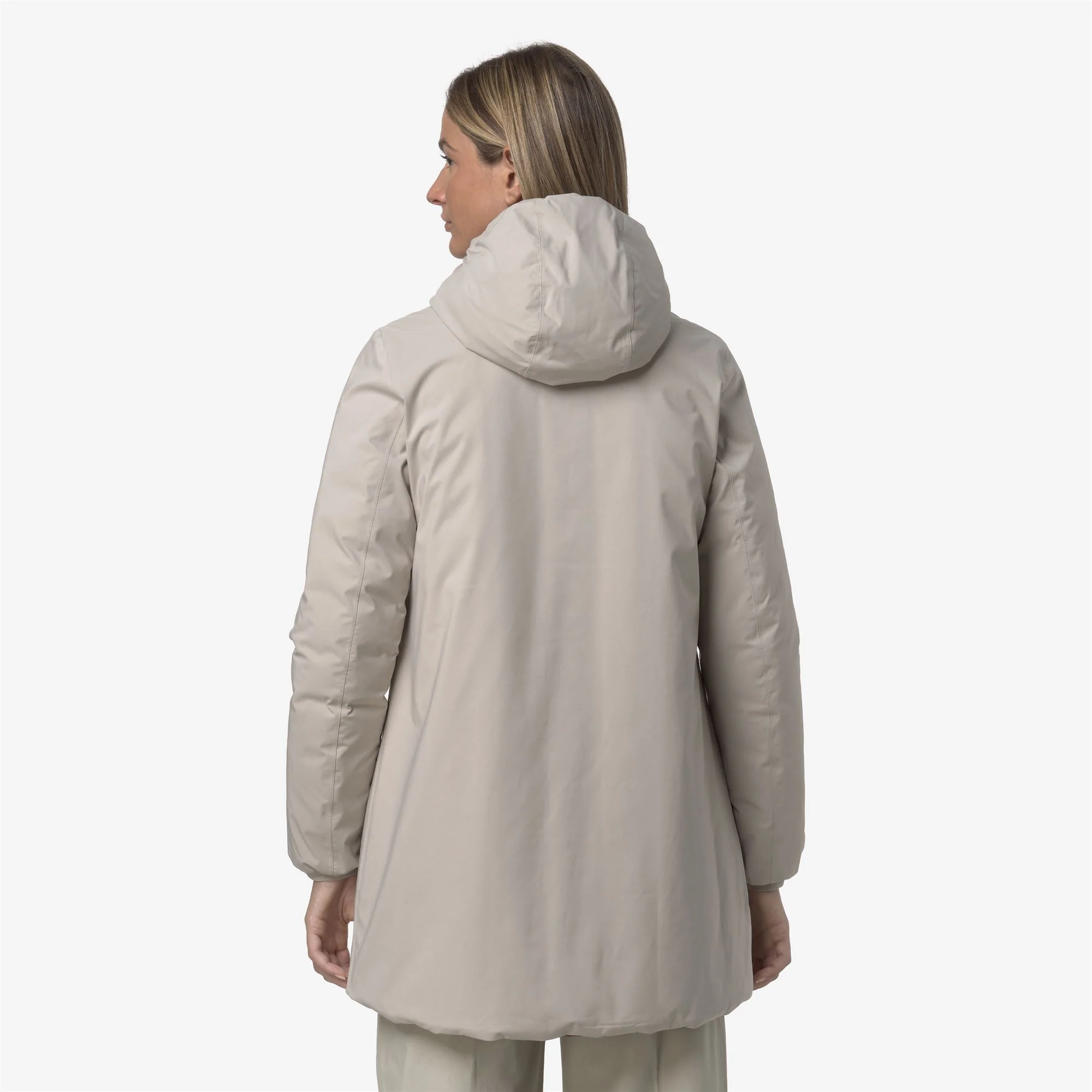 SOPHIE ST THERMO REVERSIBLE - Jackets - Mid - Woman - BEIGE CASHMERE-RED SYRAH - Image 6