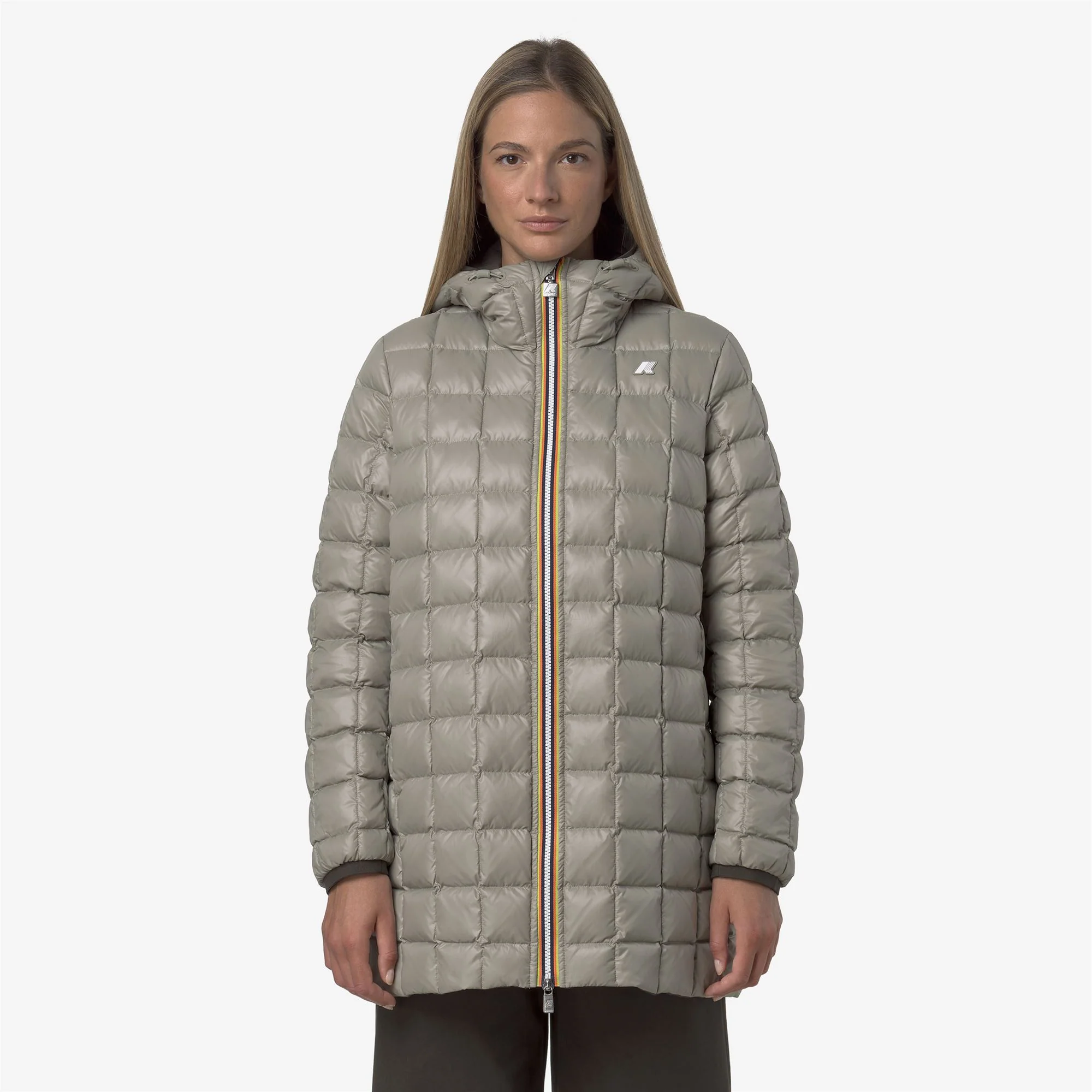 SOPHIE ST THERMO REVERSIBLE - Jackets - Mid - Woman - BLACK OLIVE-GREEN OAK - Image 3