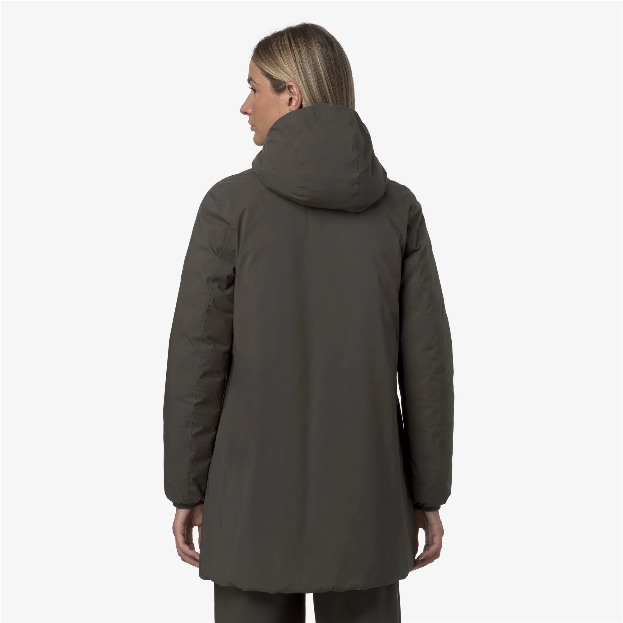 SOPHIE ST THERMO REVERSIBLE - Jackets - Mid - Woman - BLACK OLIVE-GREEN OAK - Image 6