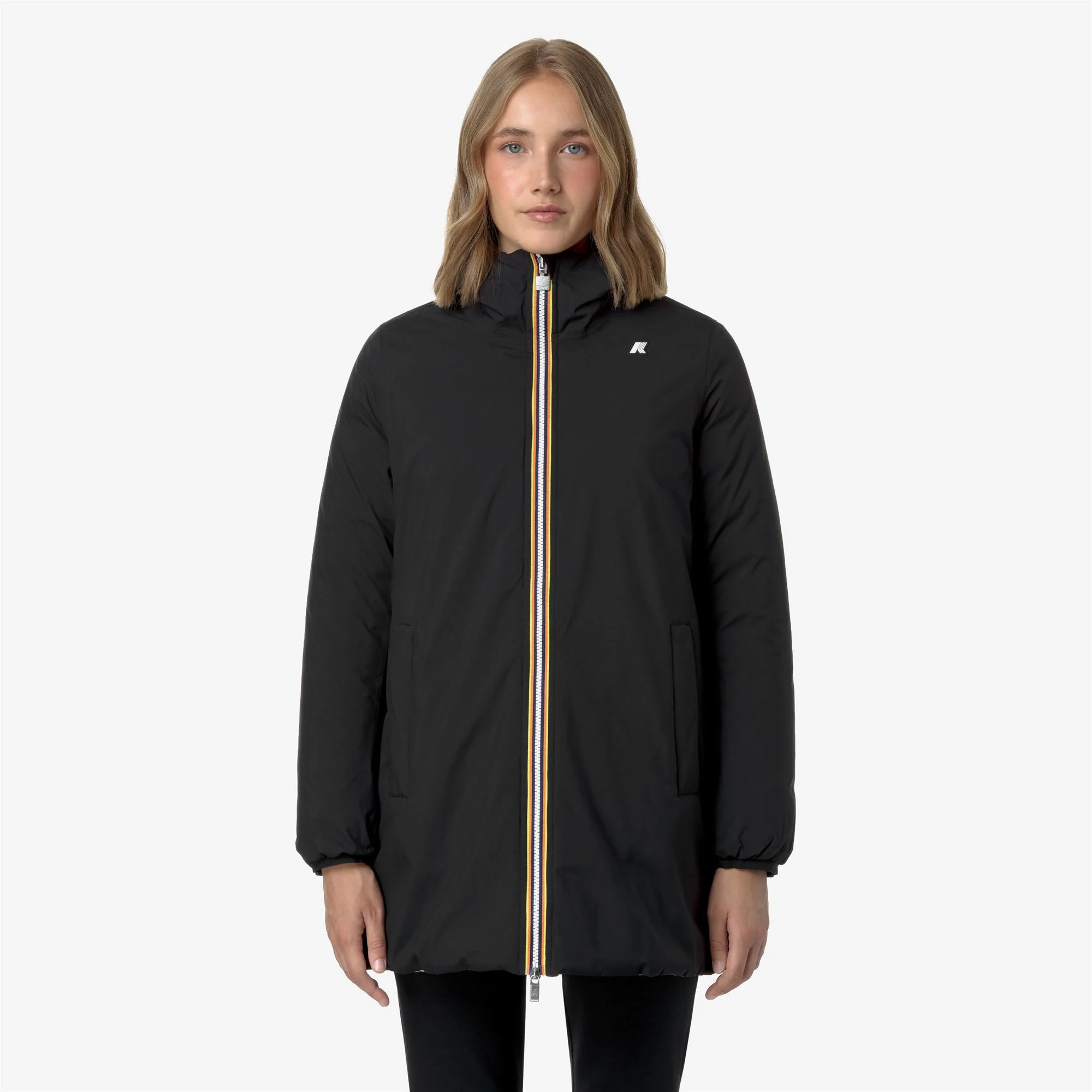 SOPHIE ST THERMO REVERSIBLE - Jackets - Mid - Woman - BLACK P-BEIGE G - Image 4