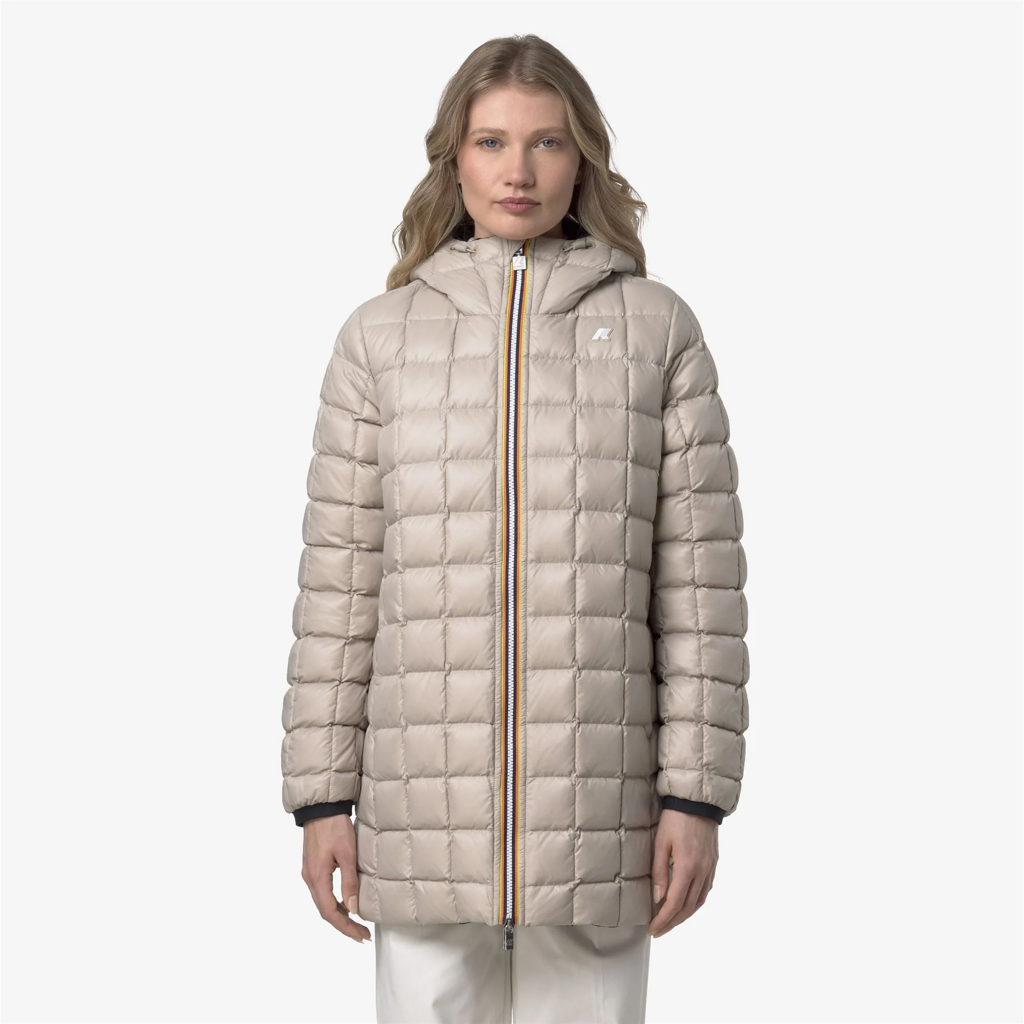 SOPHIE ST THERMO REVERSIBLE - Jackets - Mid - Woman - BLACK PURE-BEIGE CASHMERE - Image 3