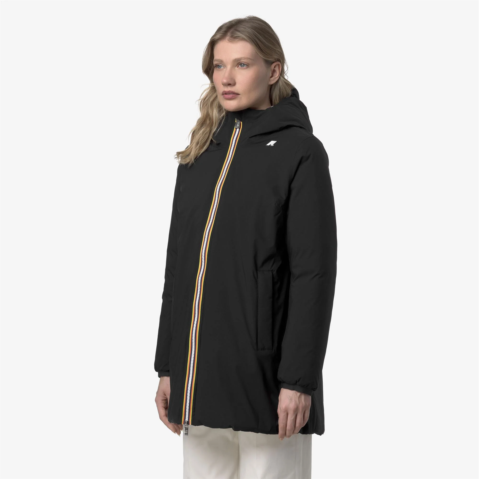 SOPHIE ST THERMO REVERSIBLE - Jackets - Mid - Woman - BLACK PURE-BEIGE CASHMERE - Image 5