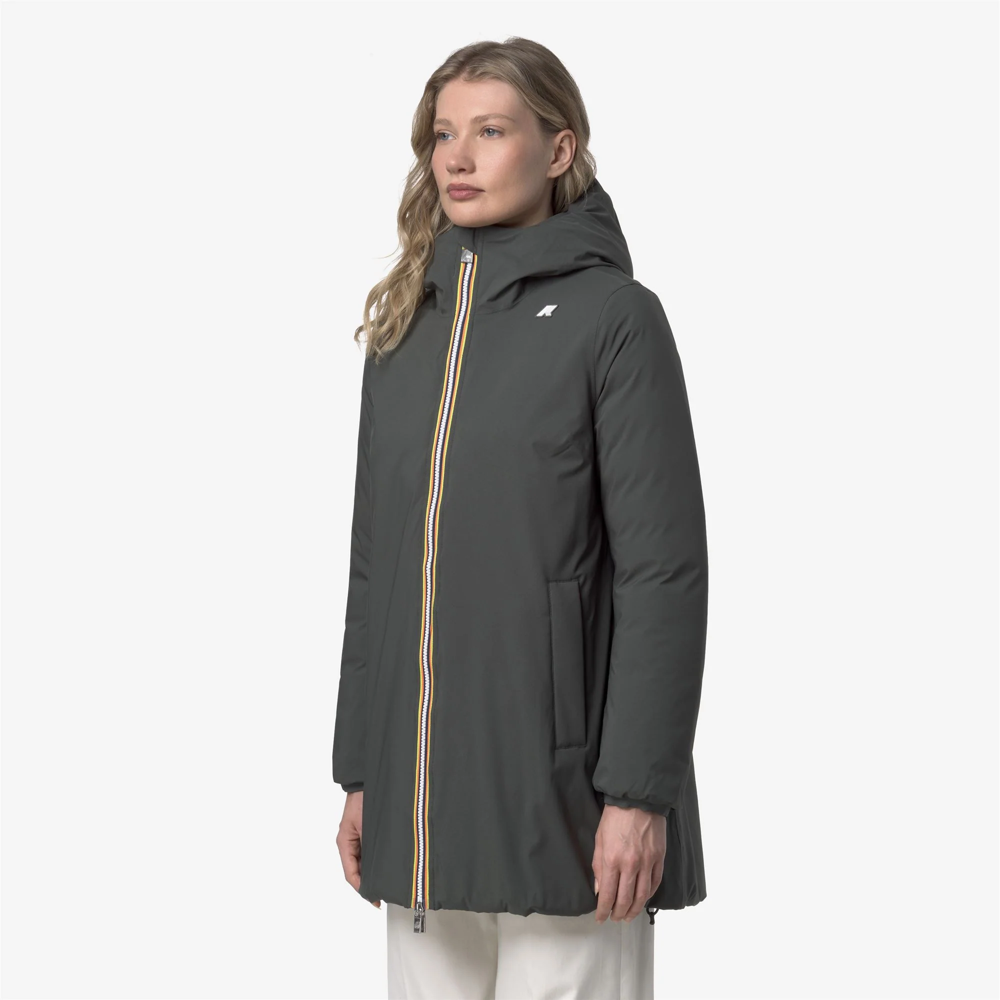 SOPHIE ST THERMO REVERSIBLE - Jackets - Mid - Woman - GREEN BLACKISH-BLACK PURE - Image 5