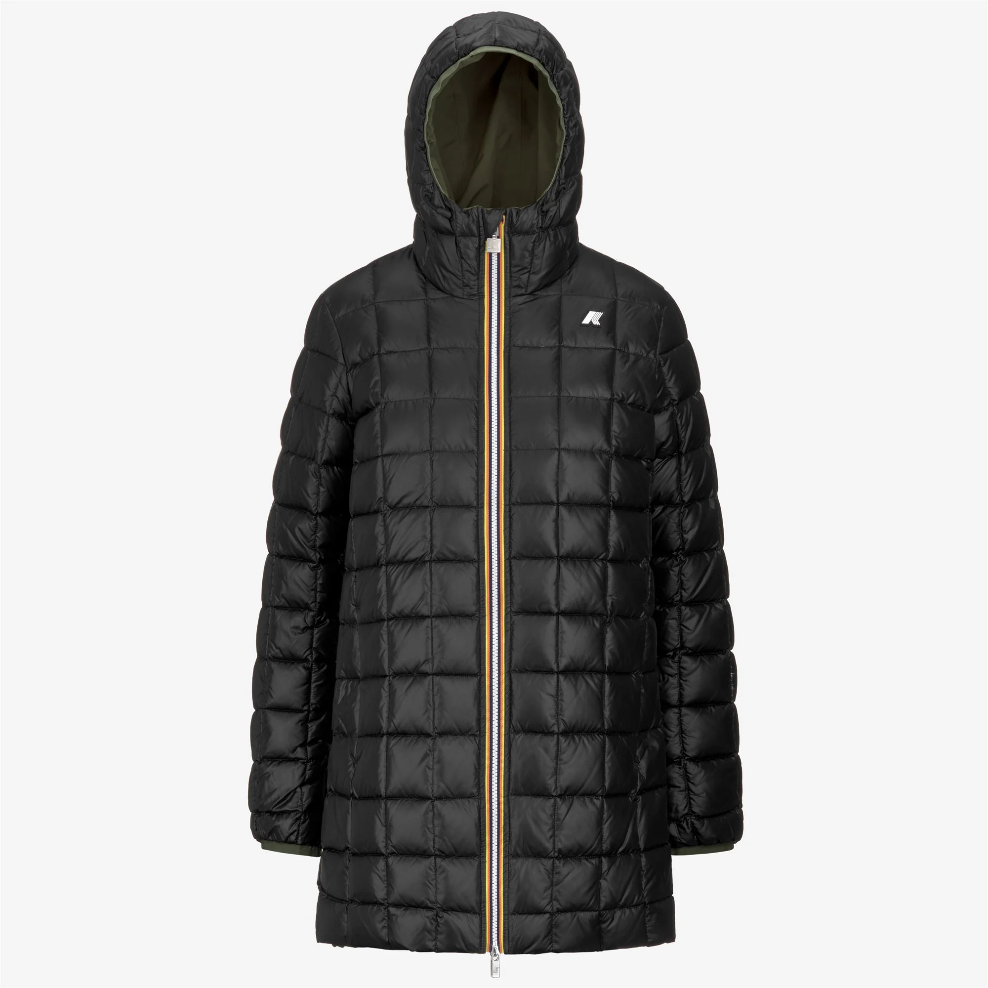 SOPHIE ST THERMO REVERSIBLE - Jackets - Mid - Woman - GREEN C-BLACK P - Image 2