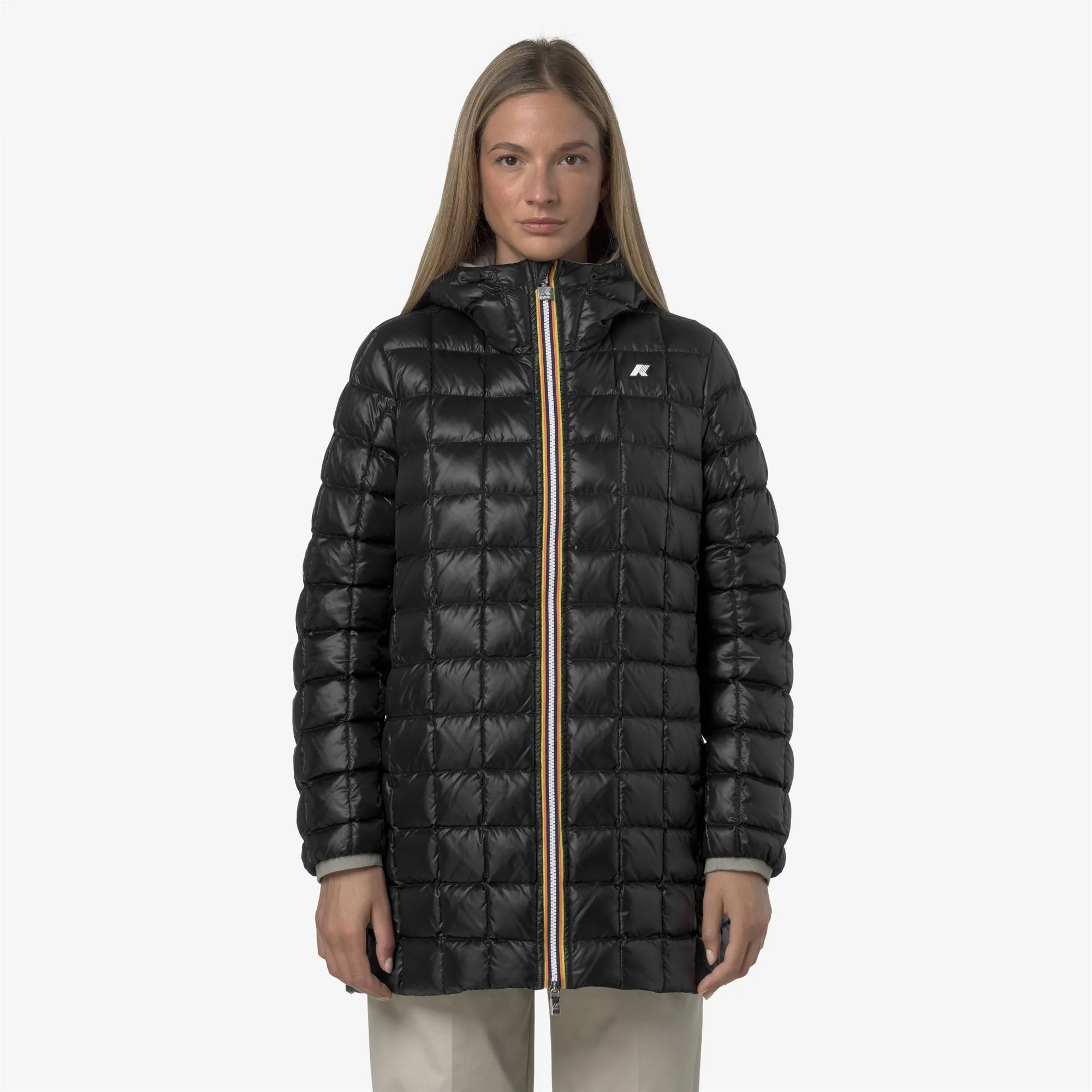 SOPHIE ST THERMO REVERSIBLE - Jackets - Mid - Woman - GREEN OAK-BLACK PURE - Image 3