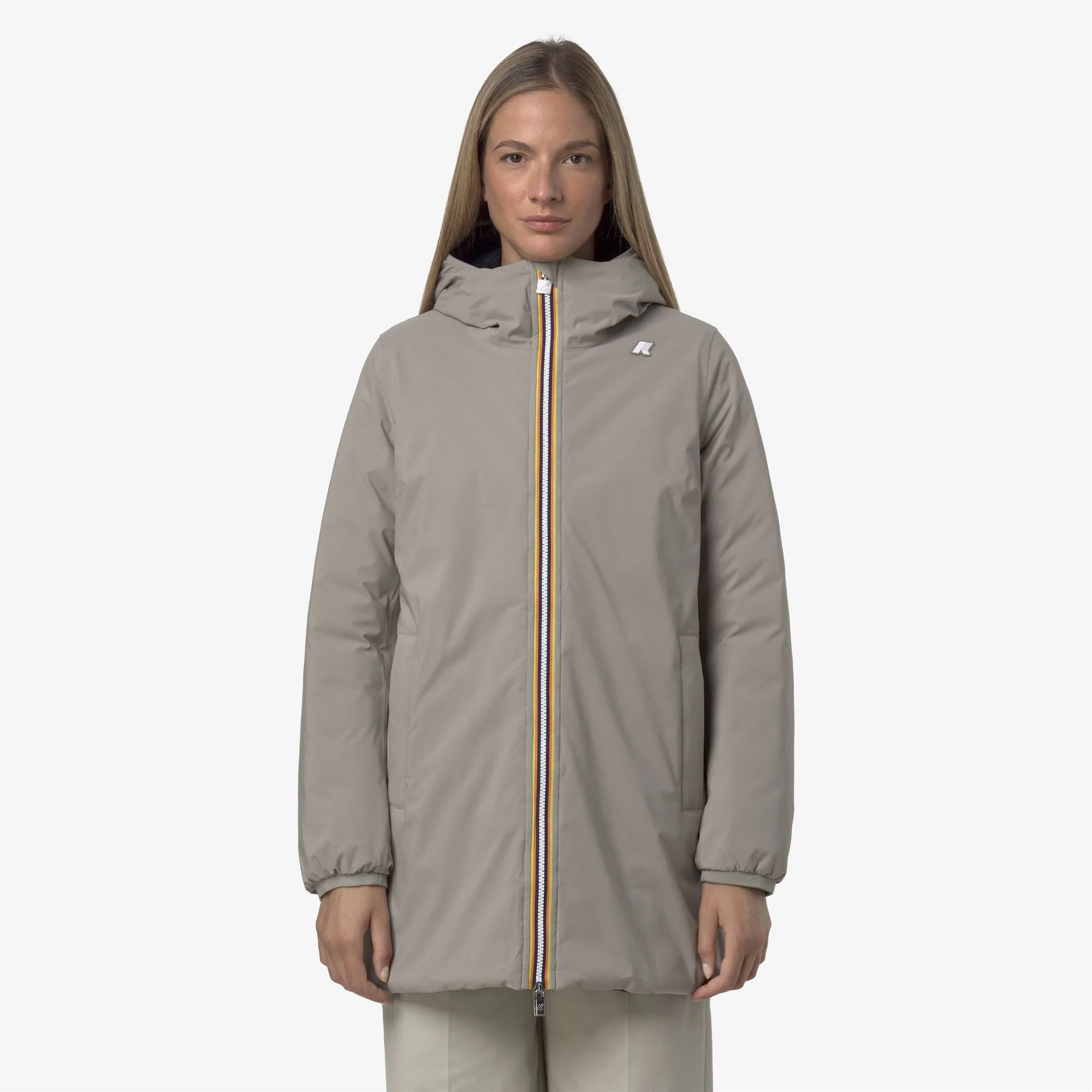 SOPHIE ST THERMO REVERSIBLE - Jackets - Mid - Woman - GREEN OAK-BLACK PURE - Image 4