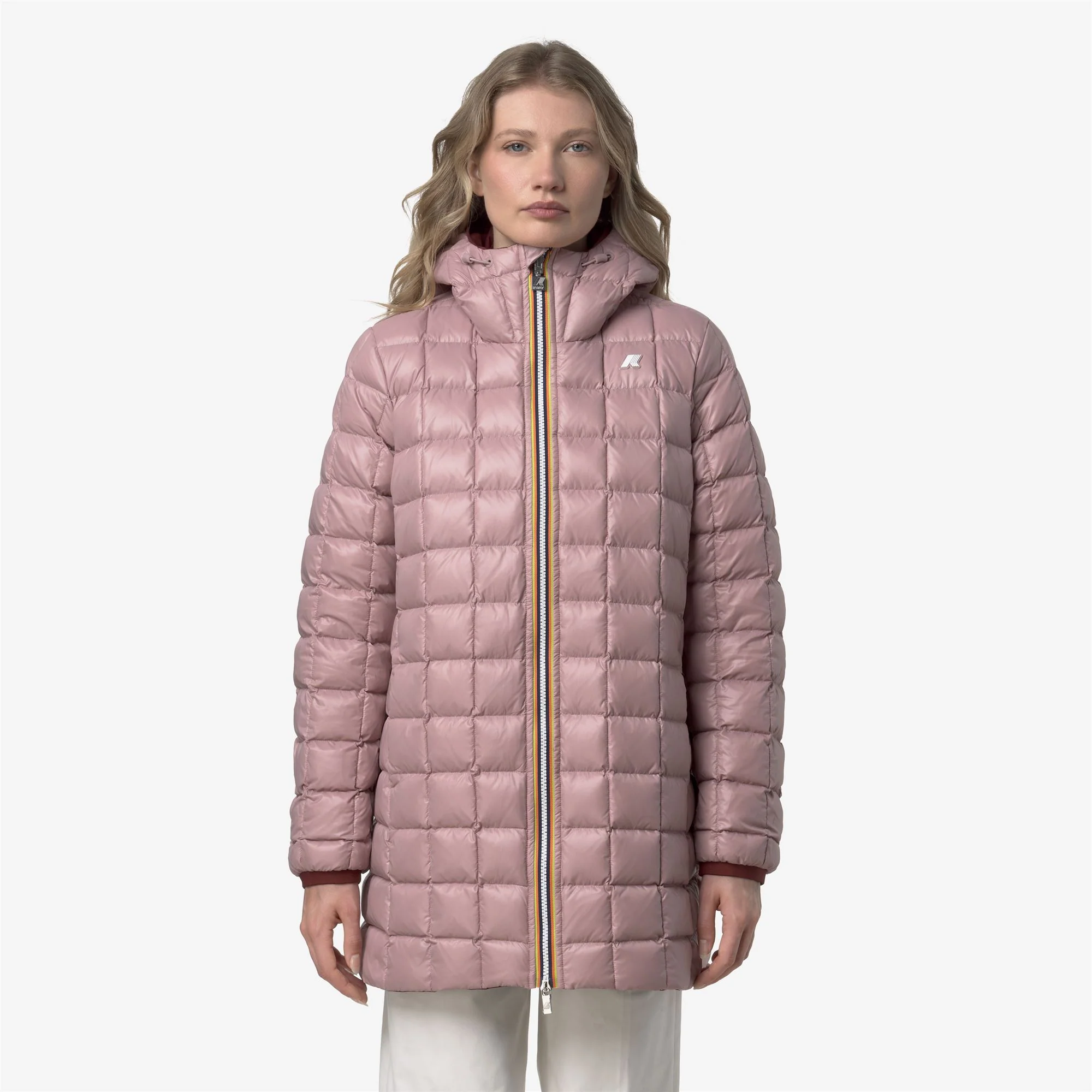 SOPHIE ST THERMO REVERSIBLE - Jackets - Mid - Woman - RED SYRAH-ROSE PINKISH - Image 3
