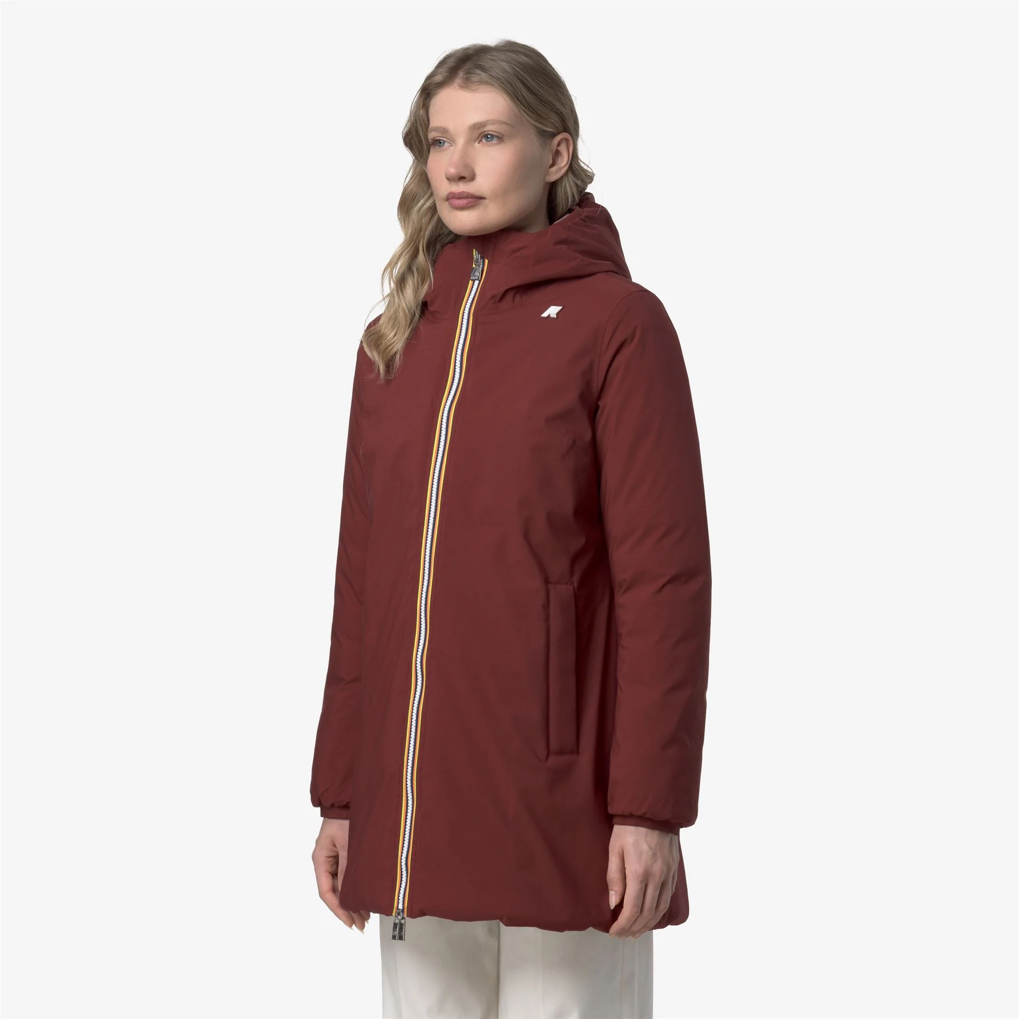 SOPHIE ST THERMO REVERSIBLE - Jackets - Mid - Woman - RED SYRAH-ROSE PINKISH - Image 5