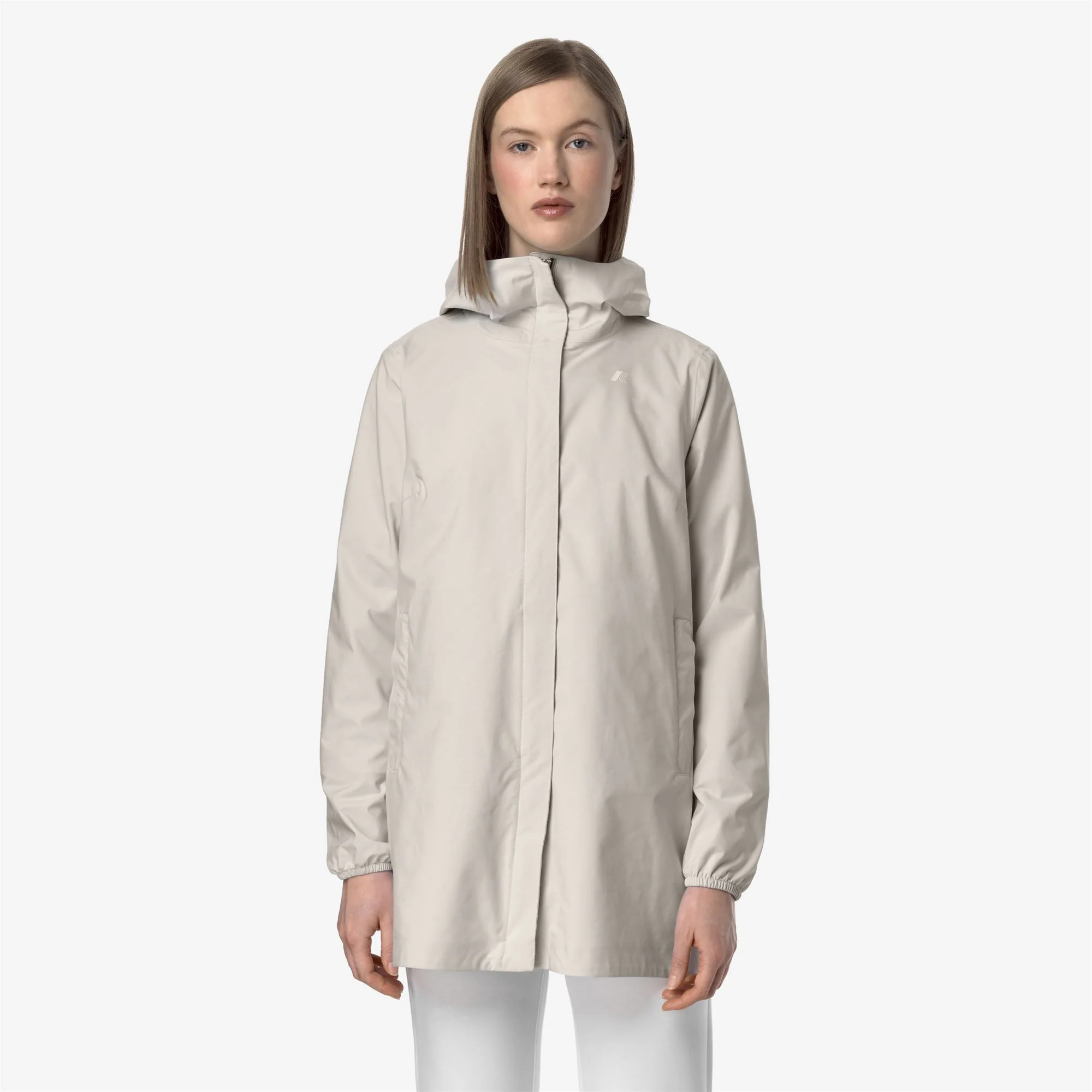 SOPHIE STRETCH DOT - Jackets - Mid - Woman - BEIGE LT - Image 3
