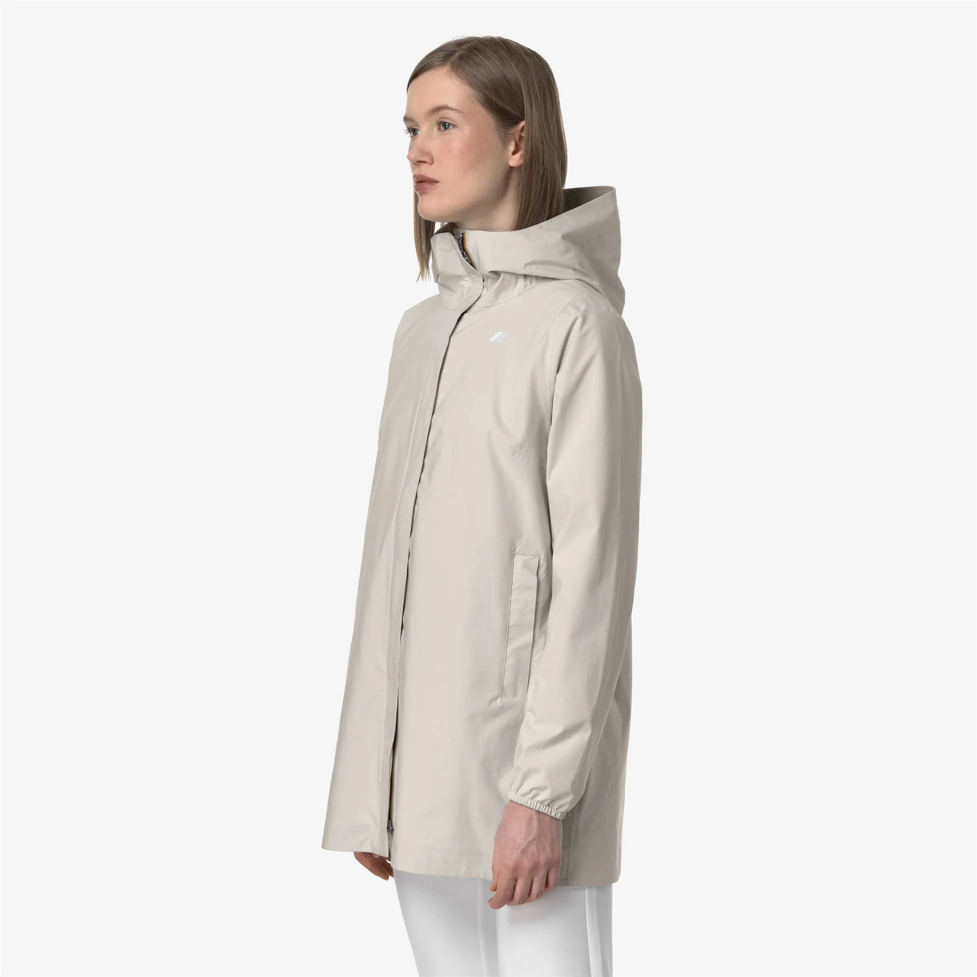 SOPHIE STRETCH DOT - Jackets - Mid - Woman - BEIGE LT - Image 4