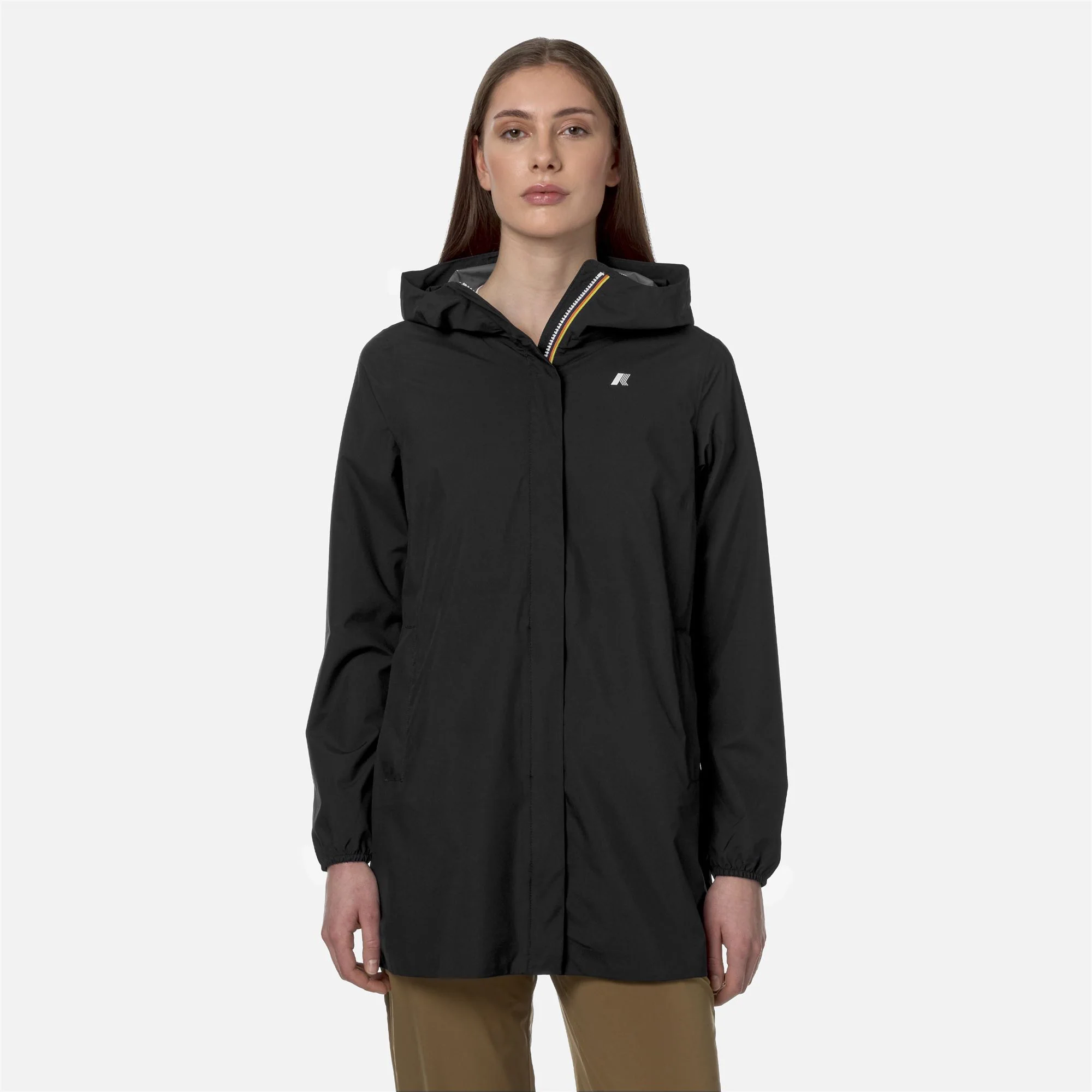 SOPHIE STRETCH DOT - Jackets - Mid - Woman - BLACK PURE - Image 3