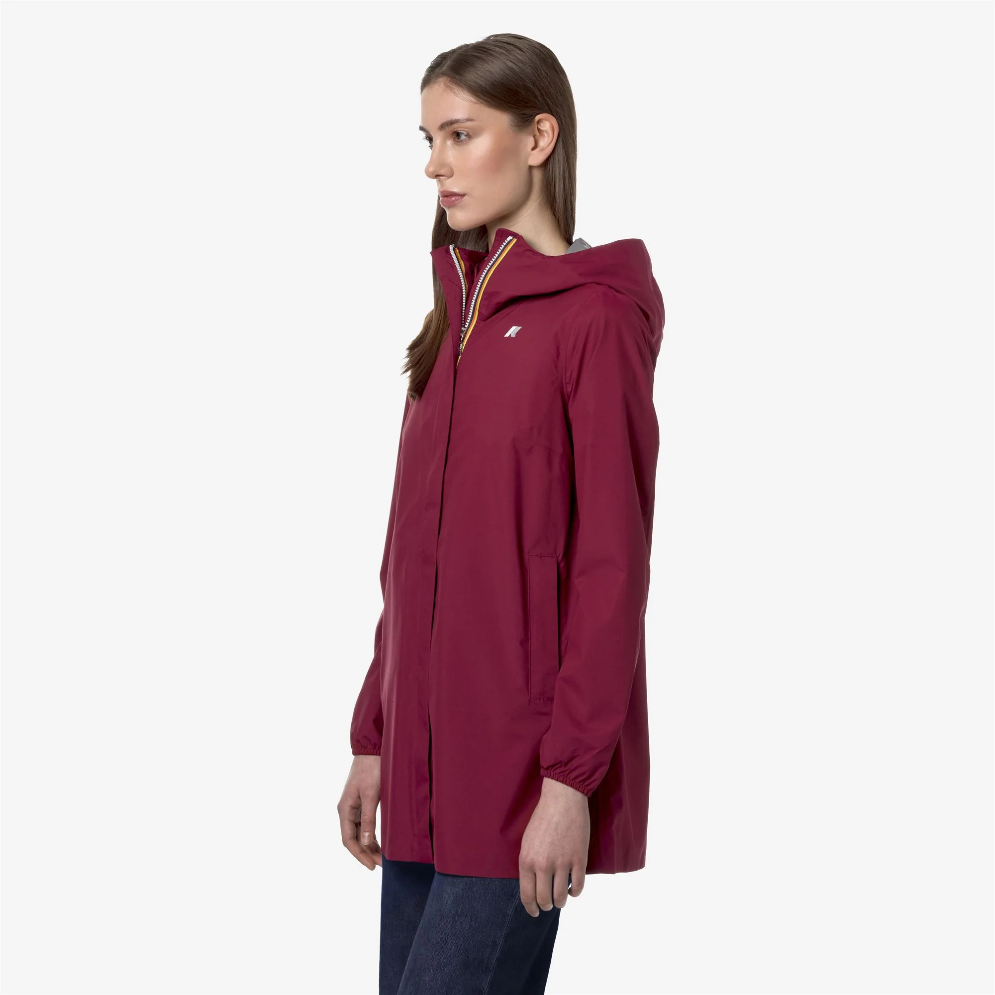SOPHIE STRETCH DOT - Jackets - Mid - Woman - RED DK - Image 4