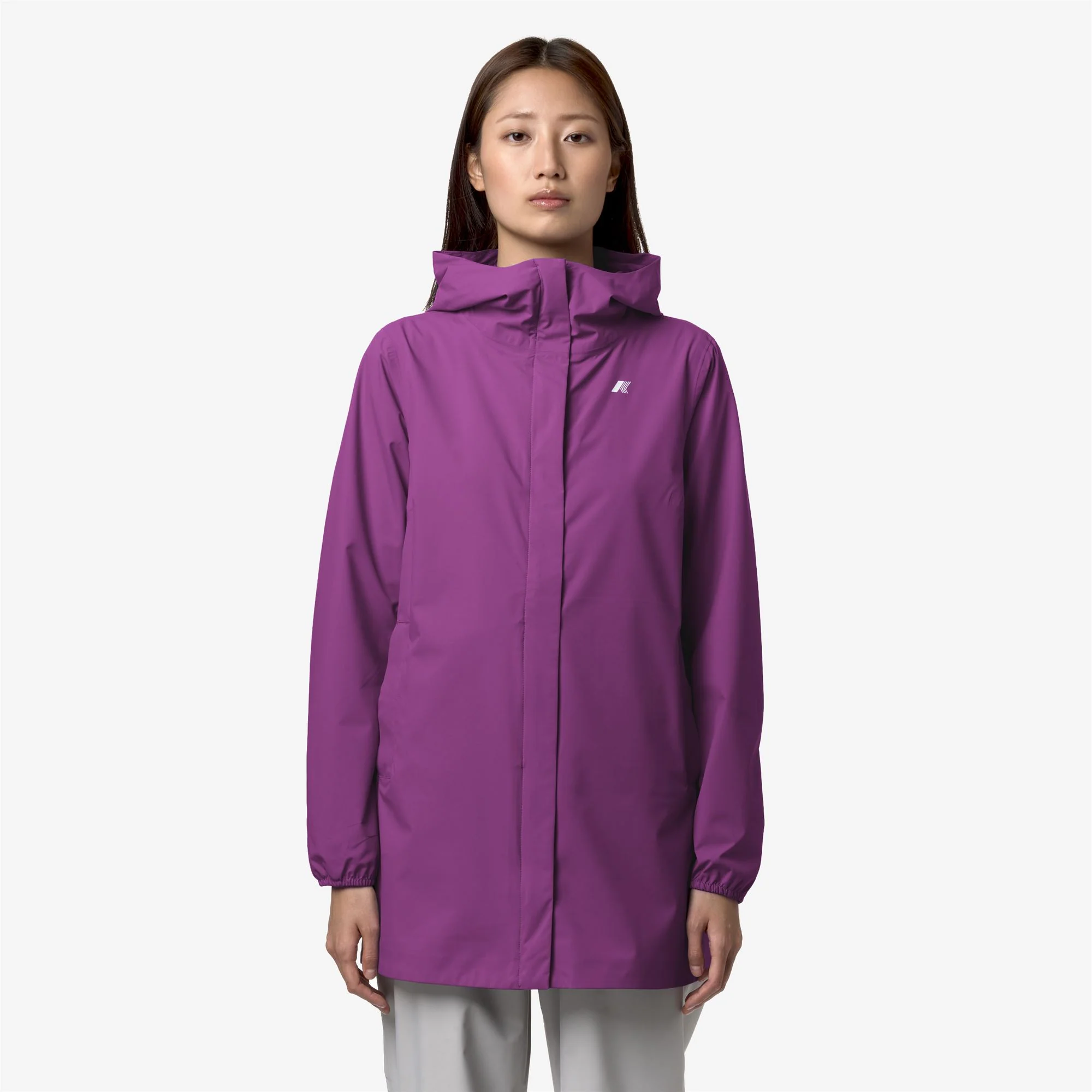 SOPHIE STRETCH DOT - Jackets - Mid - Woman - VIOLET - Image 3