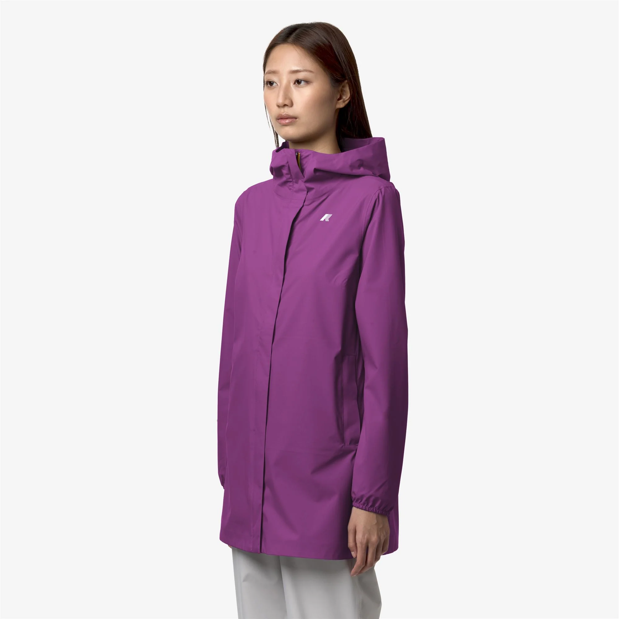 SOPHIE STRETCH DOT - Jackets - Mid - Woman - VIOLET - Image 4