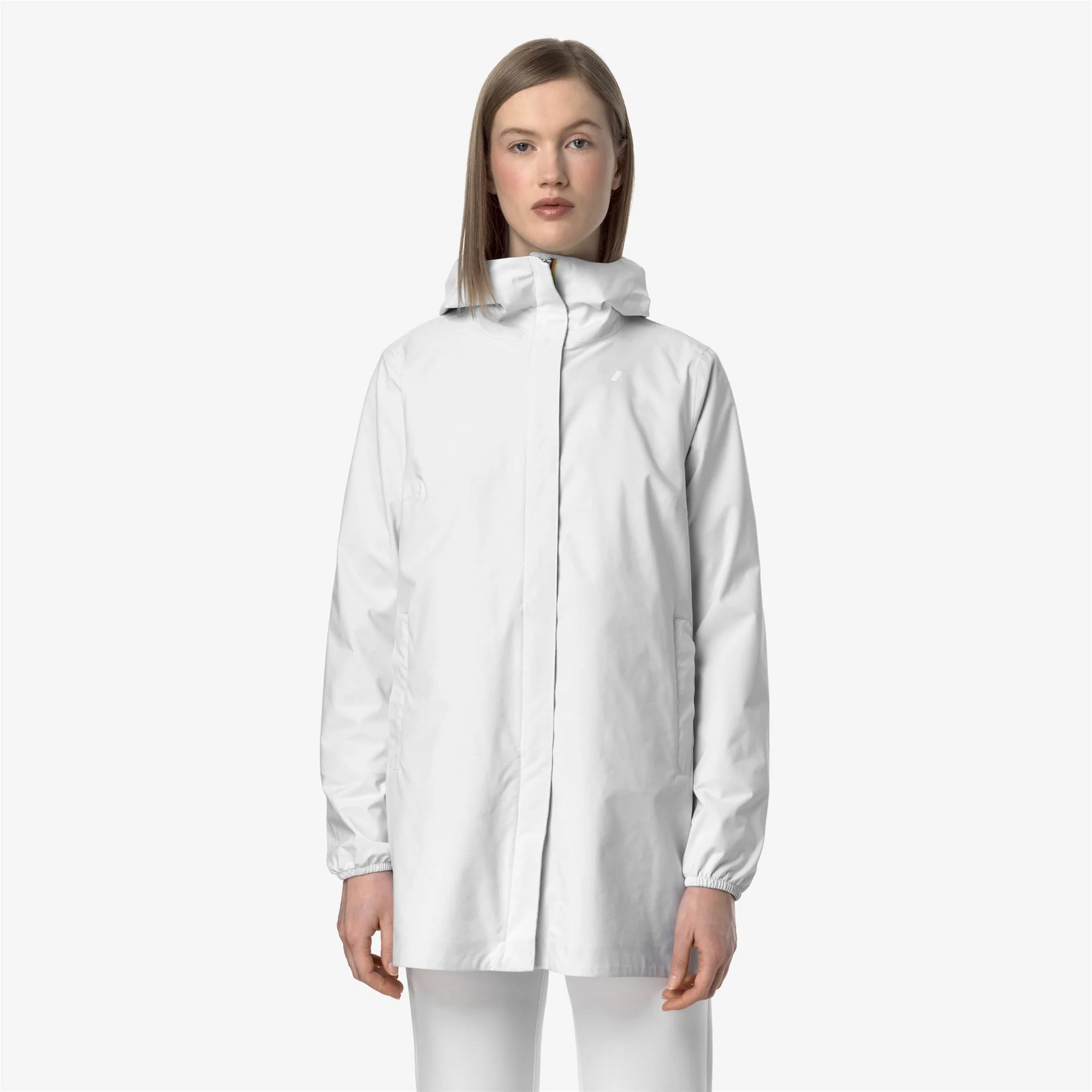 SOPHIE STRETCH DOT - Jackets - Mid - Woman - WHITE - Image 3