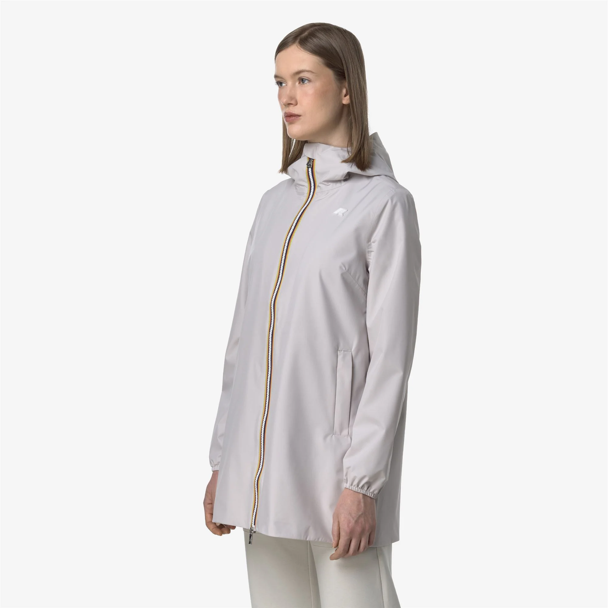SOPHIE STRETCH POLY JERSEY - Jackets - Mid - Woman - BEIGE LT - Image 4