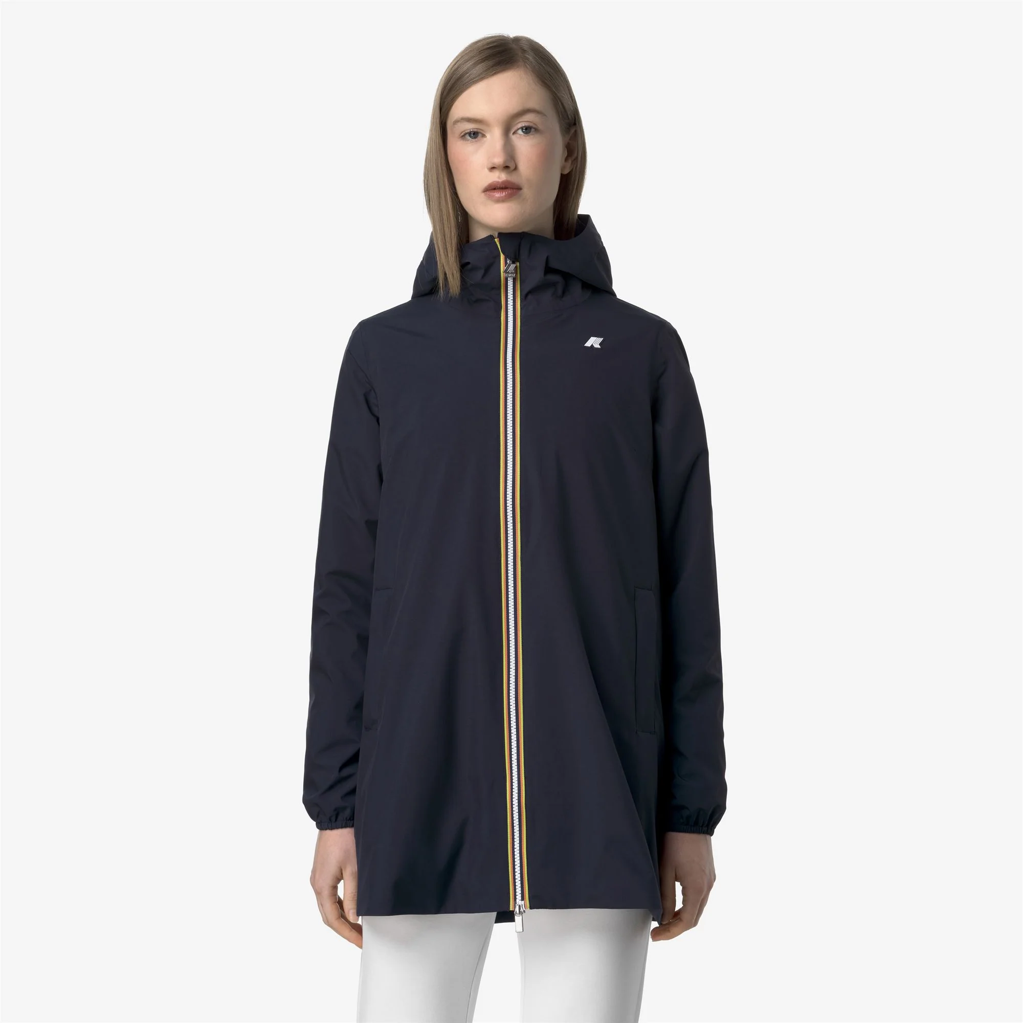 SOPHIE STRETCH POLY JERSEY - Jackets - Mid - Woman - BLUE DEPTH - Image 3