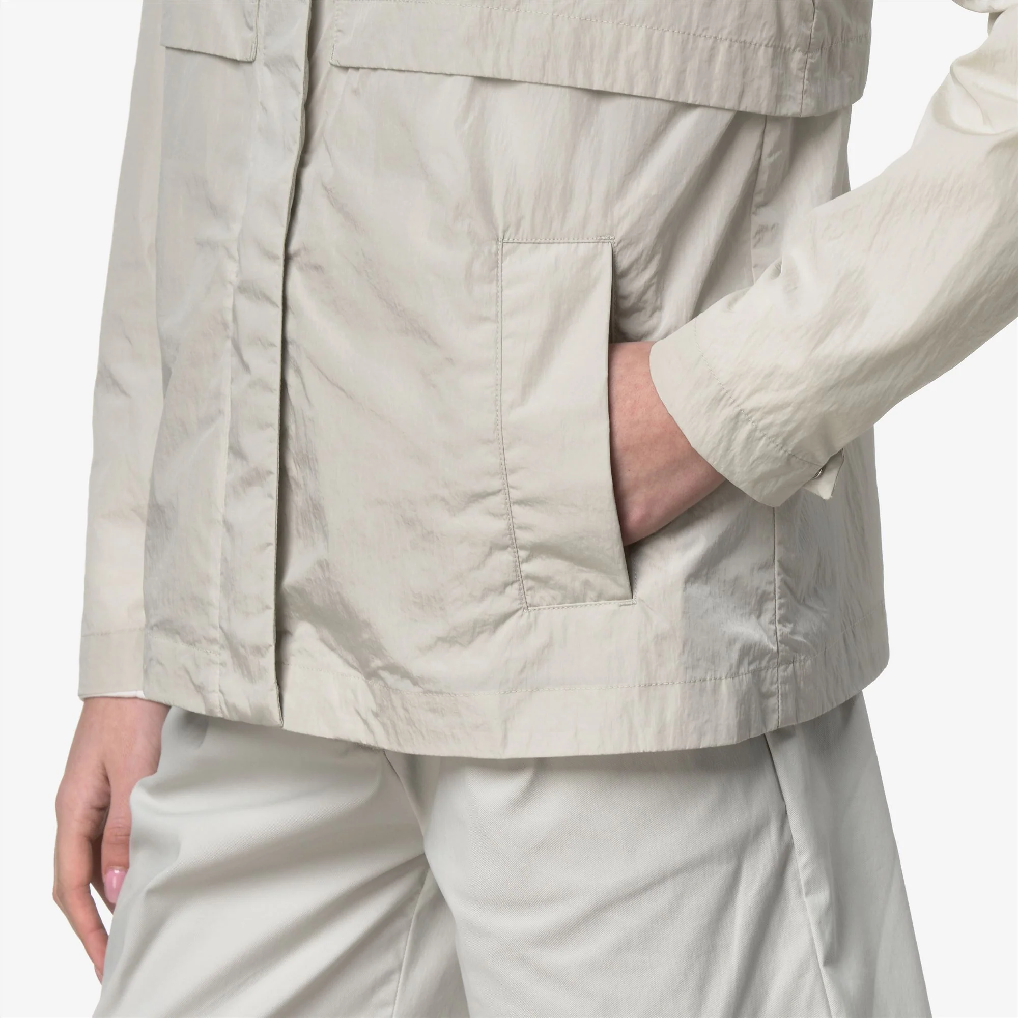 SOPHILE SATIN GLASS - Jackets - Short - Woman - BEIGE LT - Image 2